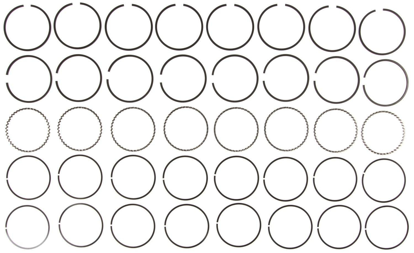 Mahle Rings GMC Trk 366 6.0L Eng 1991-94 Moly Ring Set 41706.040