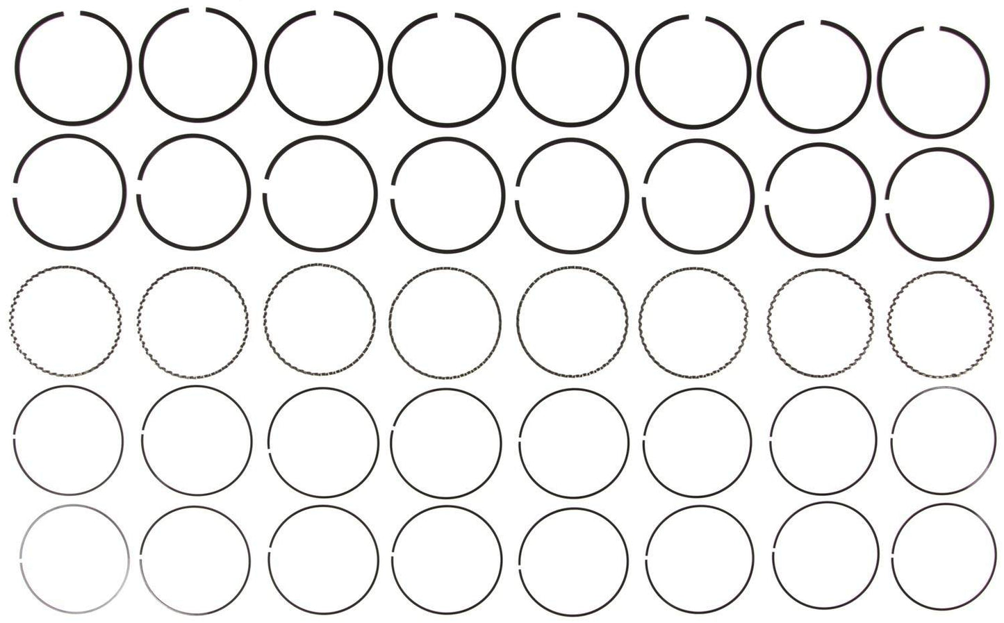 Mahle Rings Dodge Trk 360 5.9L V-8 Eng 93-03 Moly Ring Set 41716.060