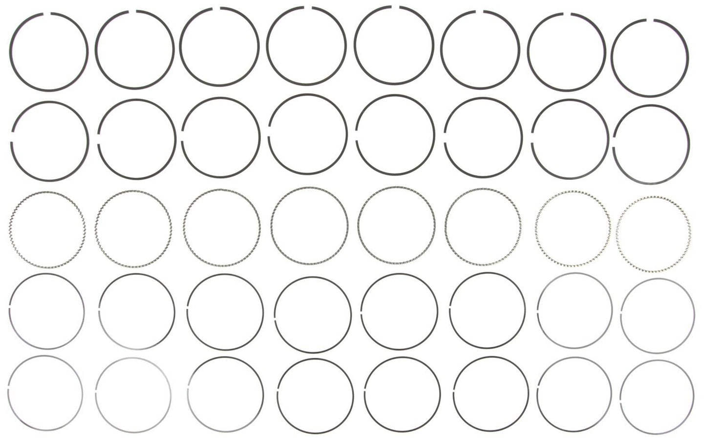 Mahle Rings GMC Trk 4.8L/5.3L 1999-2004 Moly Ring Set 41859CP.030