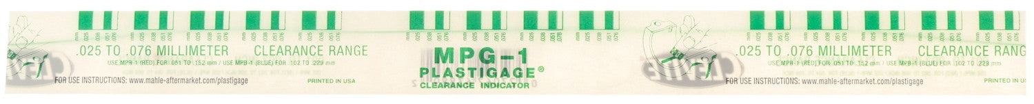 Clevite Plastigage Green Plastigage - 12 Pack MPG1