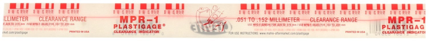 Clevite Plastigage Red Plastigage - 12 Pack MPR1