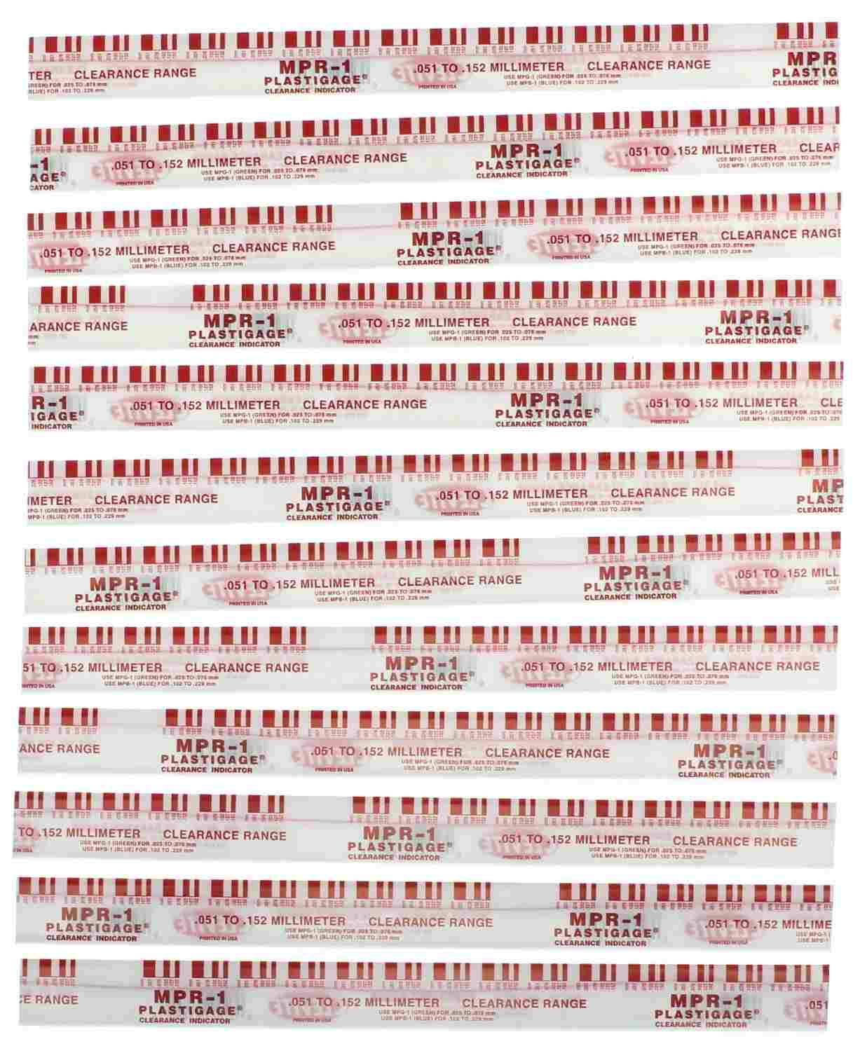 Clevite Plastigage Red Plastigage - 12 Pack MPR1