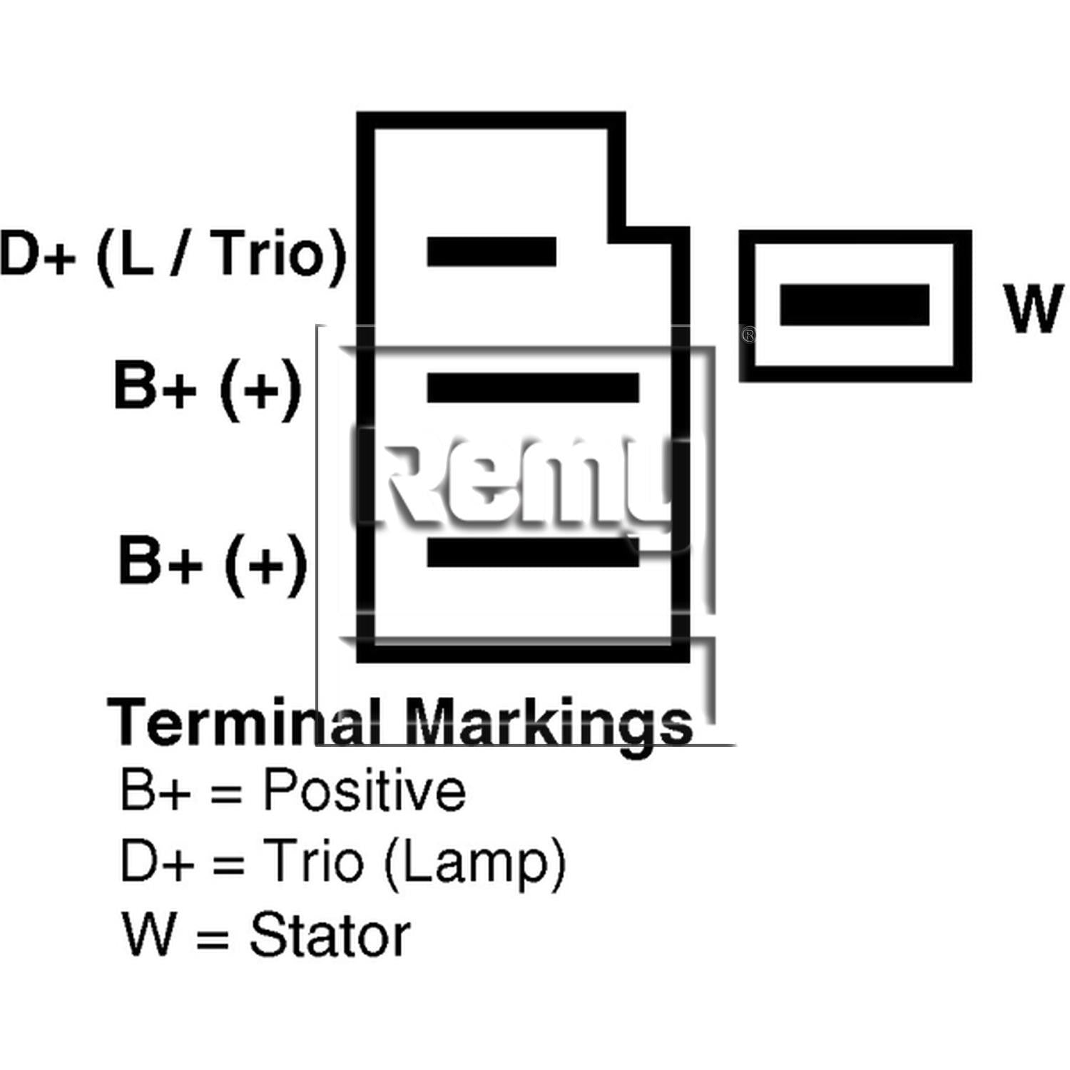 Remy Alternator 14406