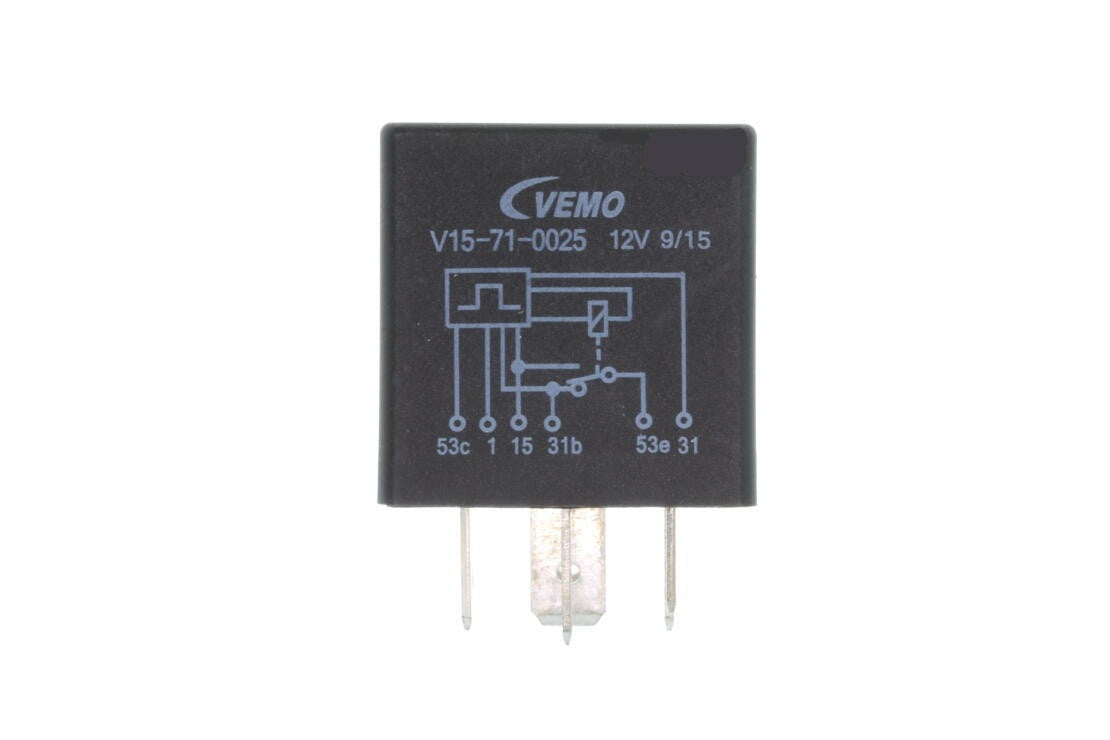 VEMO Windshield Wiper Motor Relay V15-71-0025