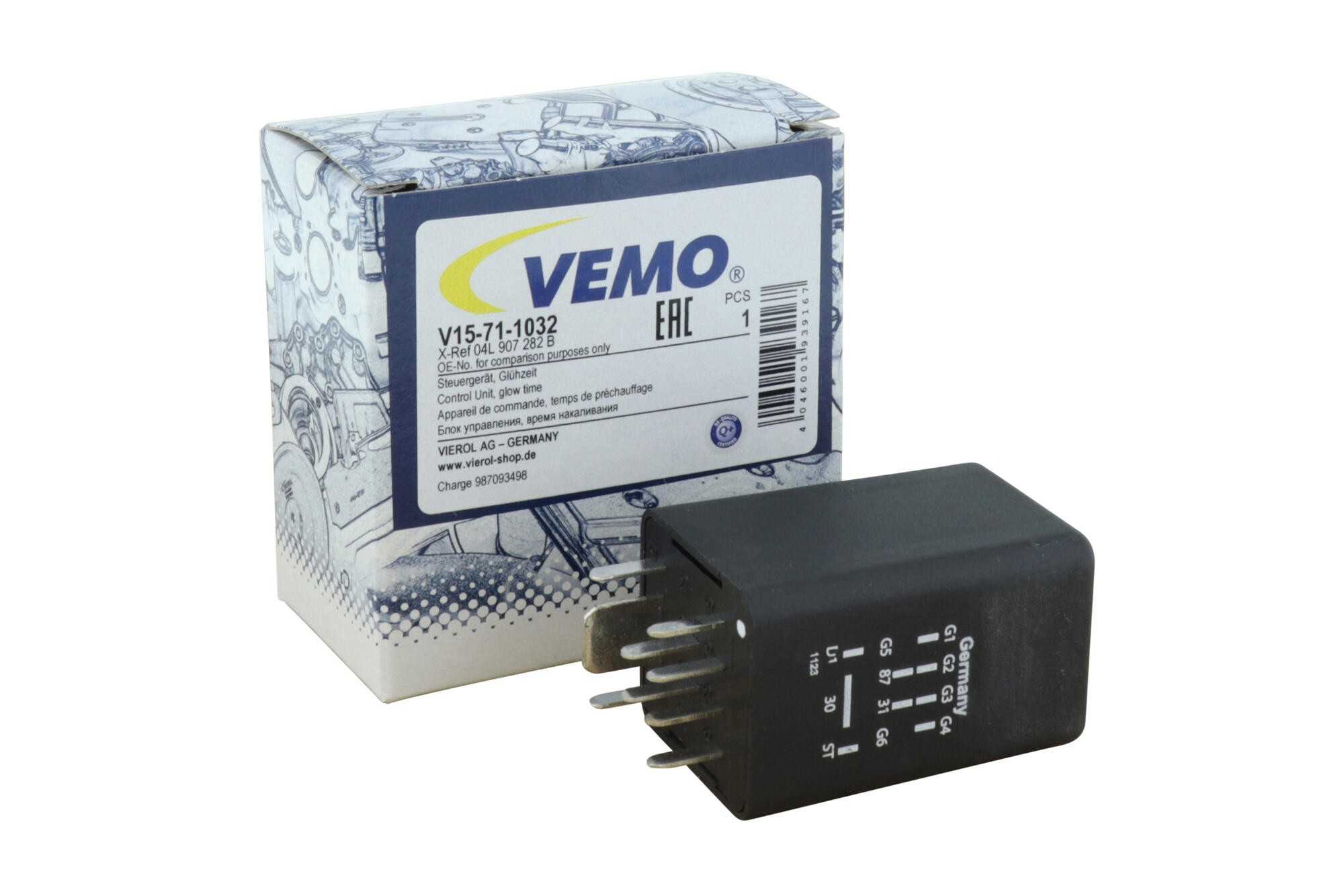 VEMO Diesel Glow Plug Controller V15-71-1032