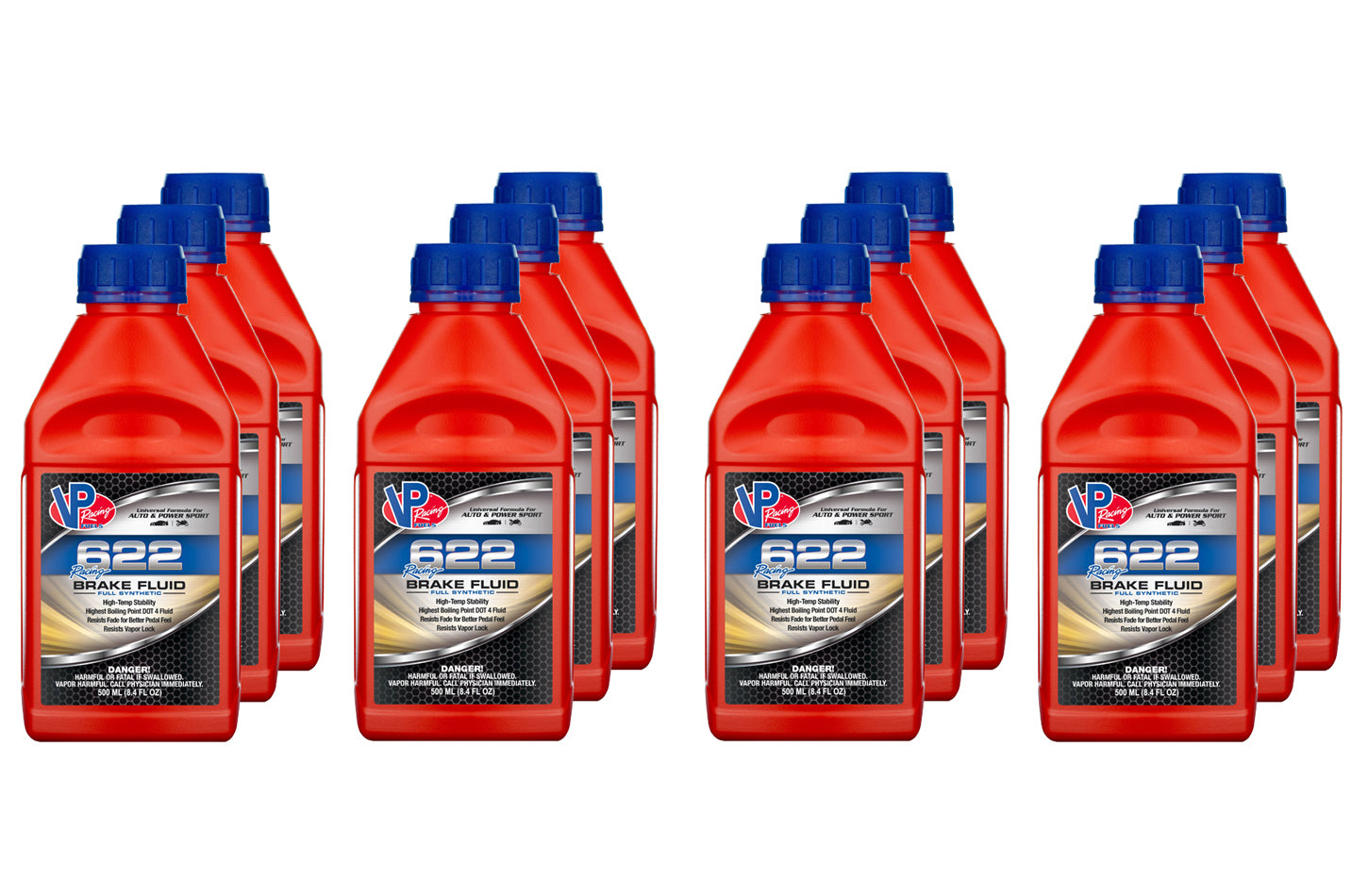 VP Racing Brake Fluid Racing 622 500ml (Case 12) Oils, Fluids and Additives Brake Fluid main image