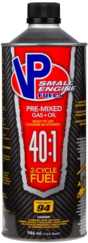 VP Racing Fuels 40:1 Premixed Quart 6295