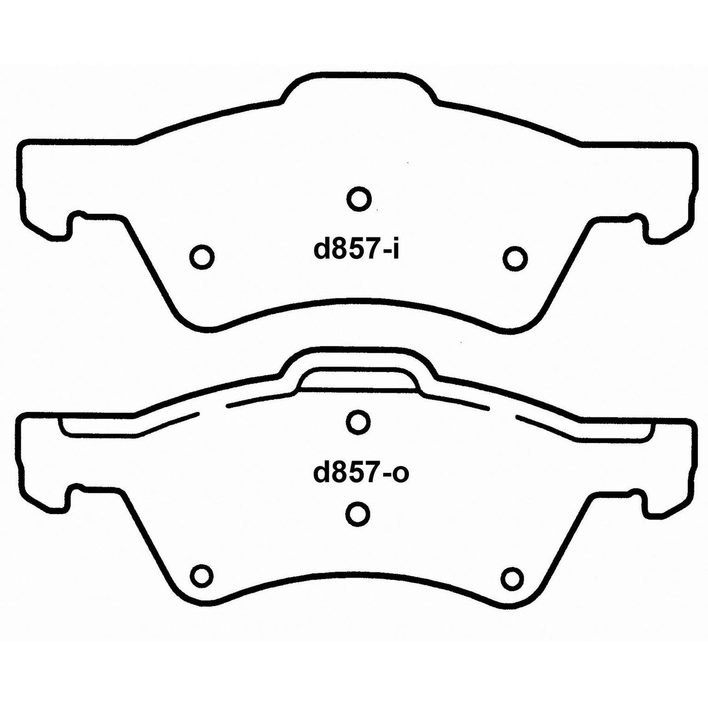 Wagner Brake Disc Brake Pad Set SX857