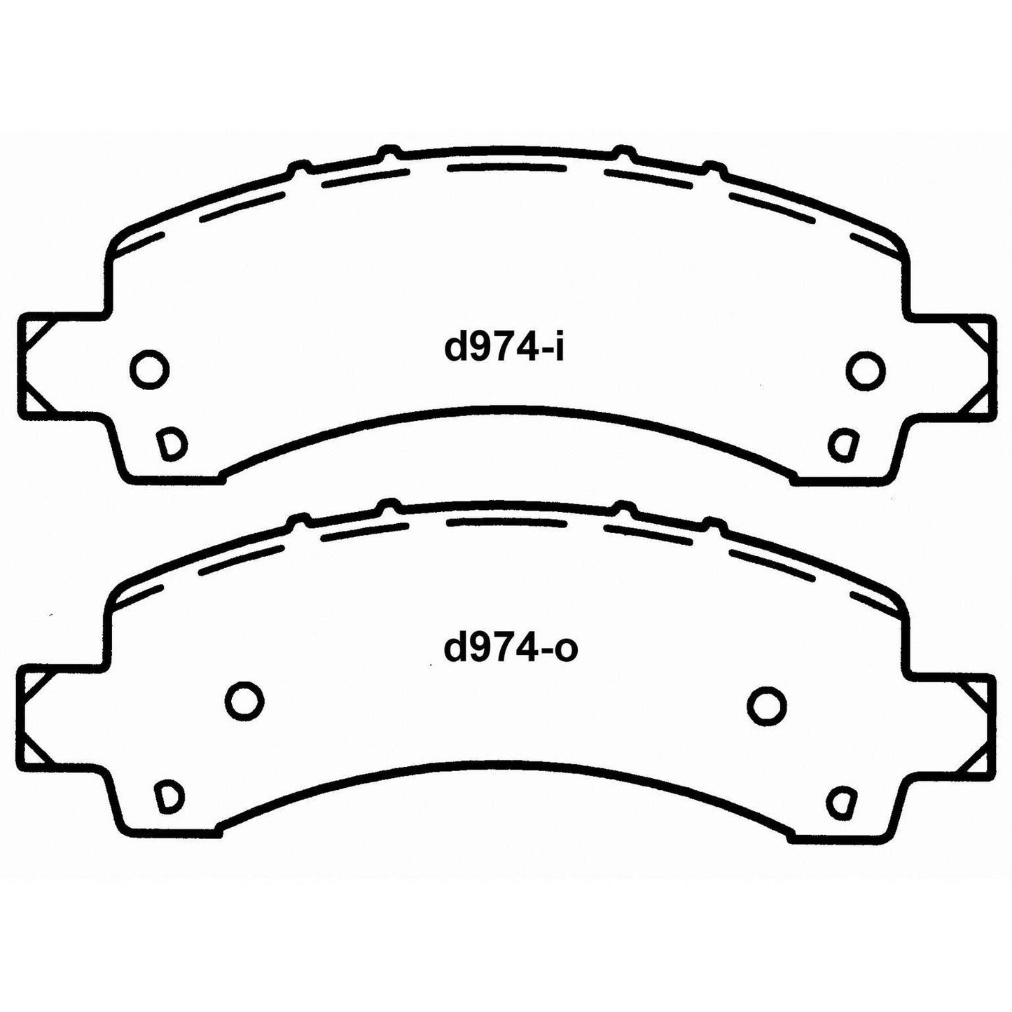 Wagner Brake Disc Brake Pad Set SX974