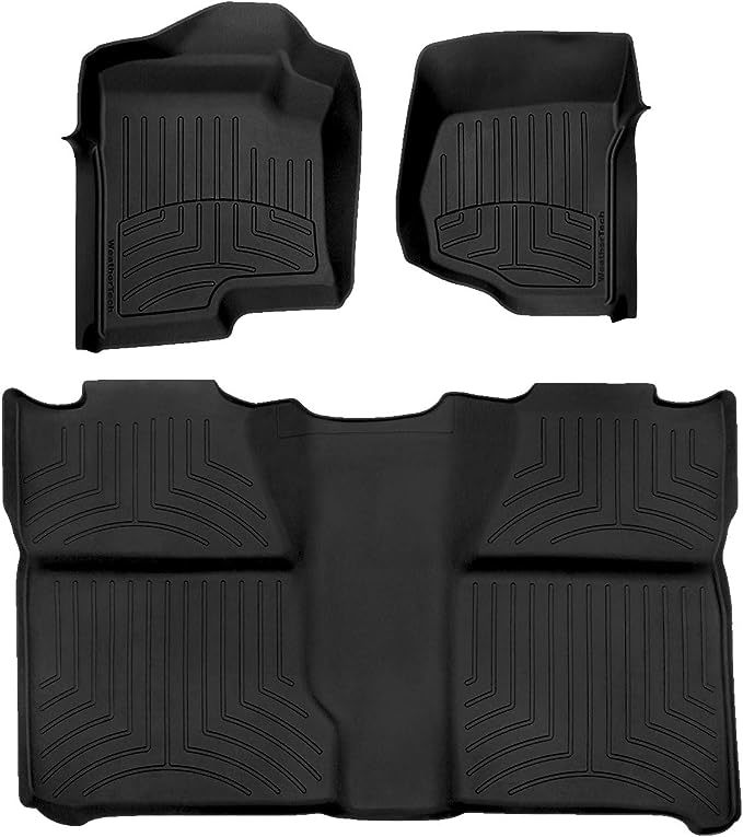 WeatherTech Front & Rear Floorliners Carpeting, Vinyl Flooring and Floor Mats Floor Mats main image