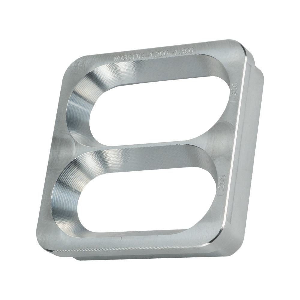 WEHRS MACHINE Carb Insert Twin Blade 1in Tall 1.200in-1.300in Air and Fuel Carburetors and Components main image