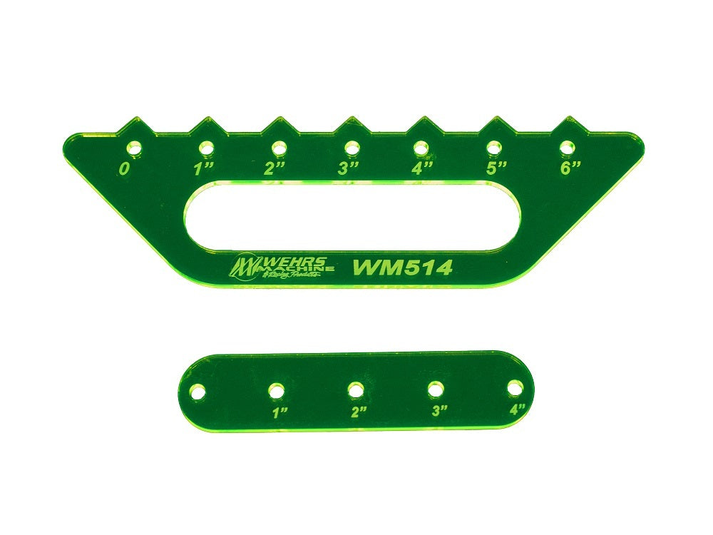 Wehrs Machine Hole Spacing Marker Hand and Other Tools Tape Measures Rulers and Measuring Devices main image