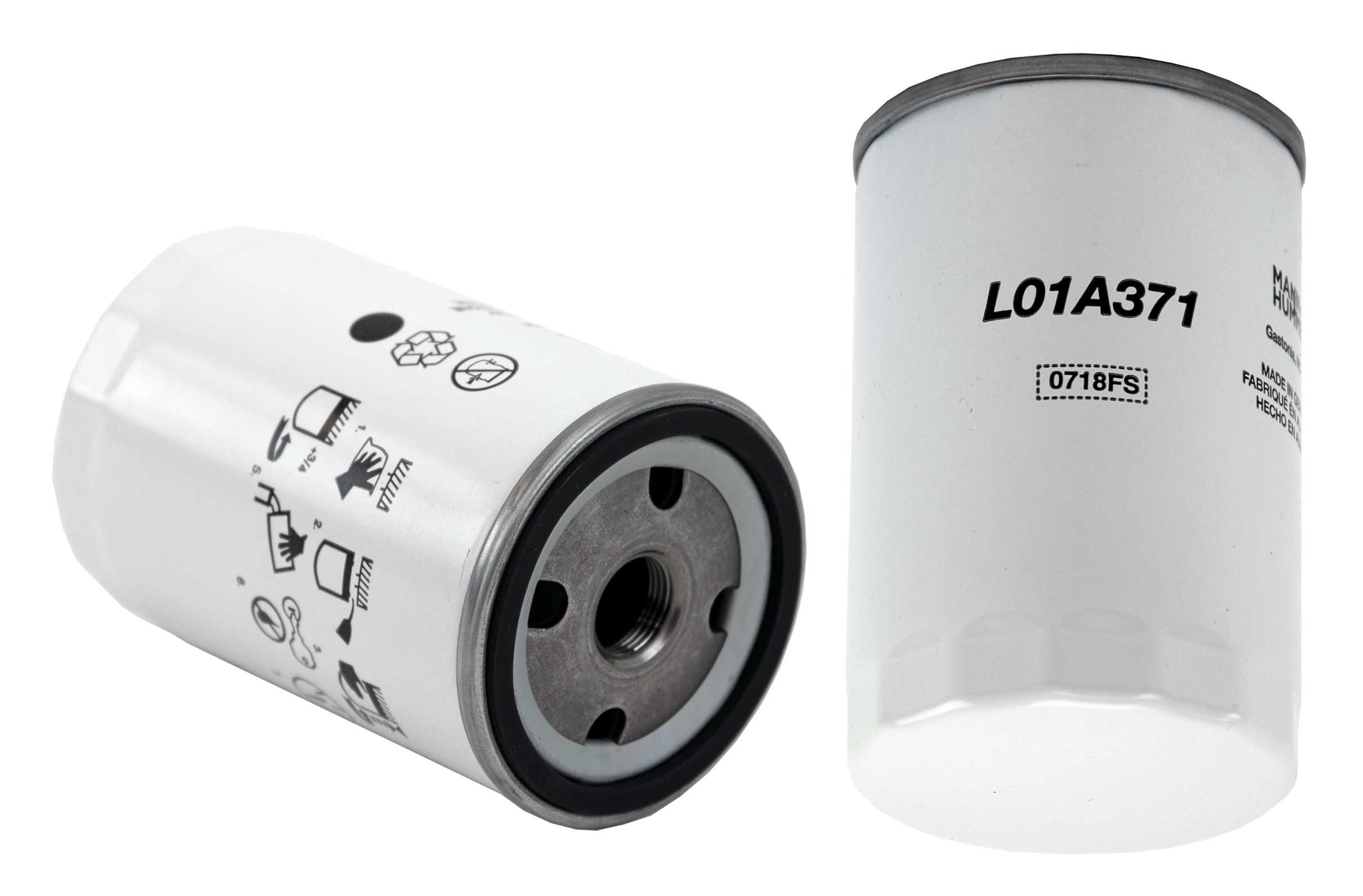 Wix Industrial Hydraulics Engine Oil Filter L01A371