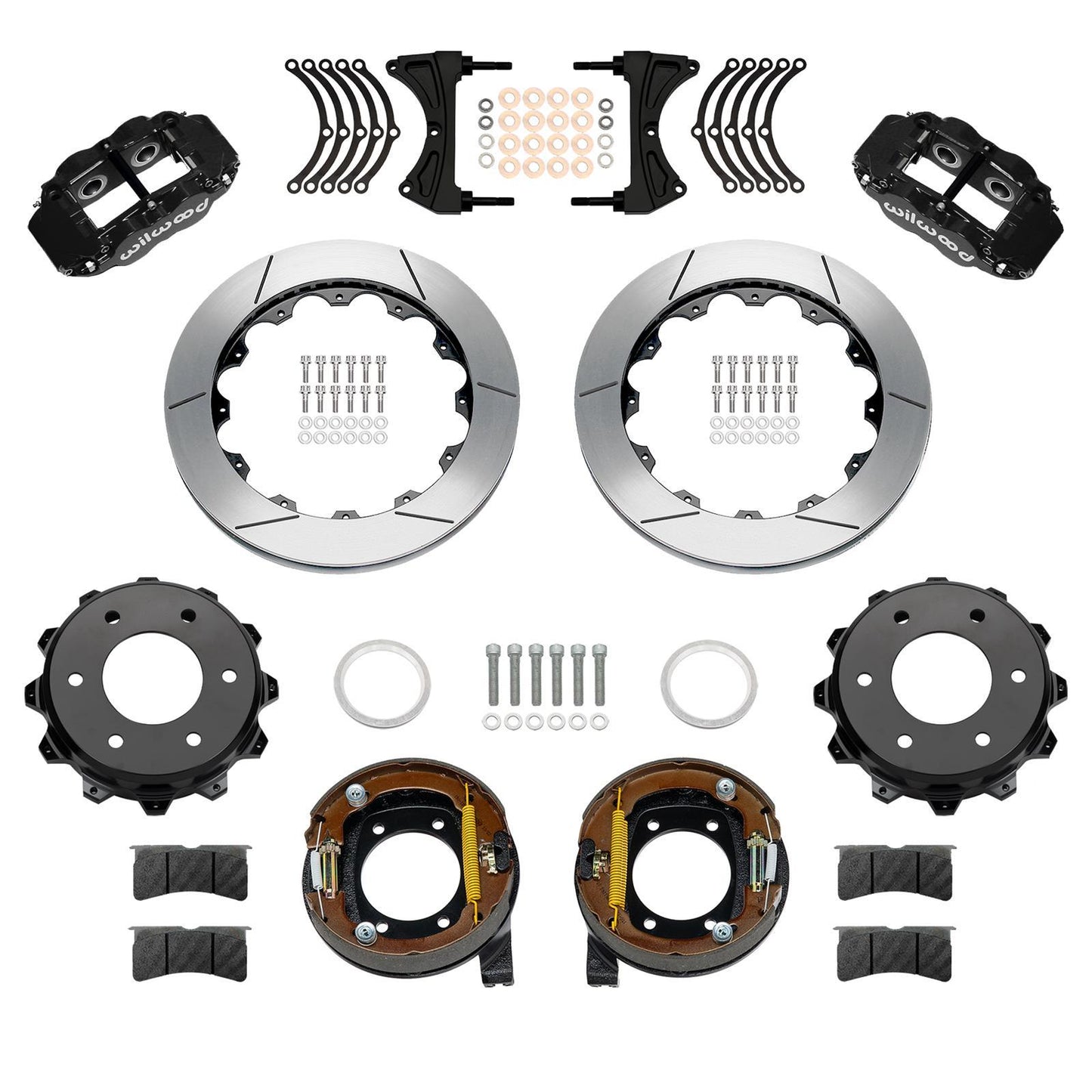 WILWOOD Rear Brake Kit Disc/Drum 71-91 Blazer FNSL4R Brakes Brake Systems And Components main image