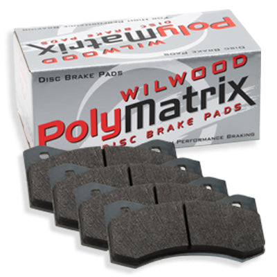 Wilwood Brake Pad XRZ4R Poly H 10420 Pad Shape Brake Systems And Components Disc Brake Pads main image