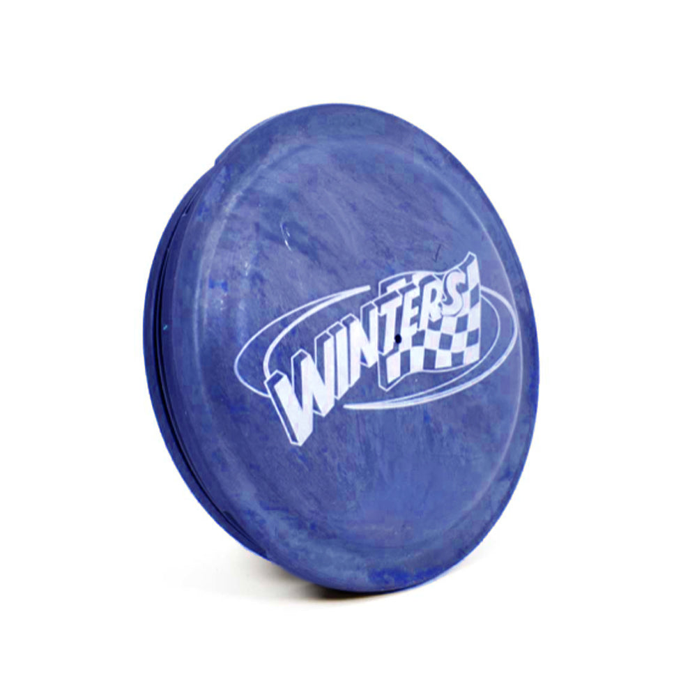 Winters Front Dust Cap Blue Wheel Hubs, Bearings and Components Wheel Hub and Drive Flange Dust Covers main image