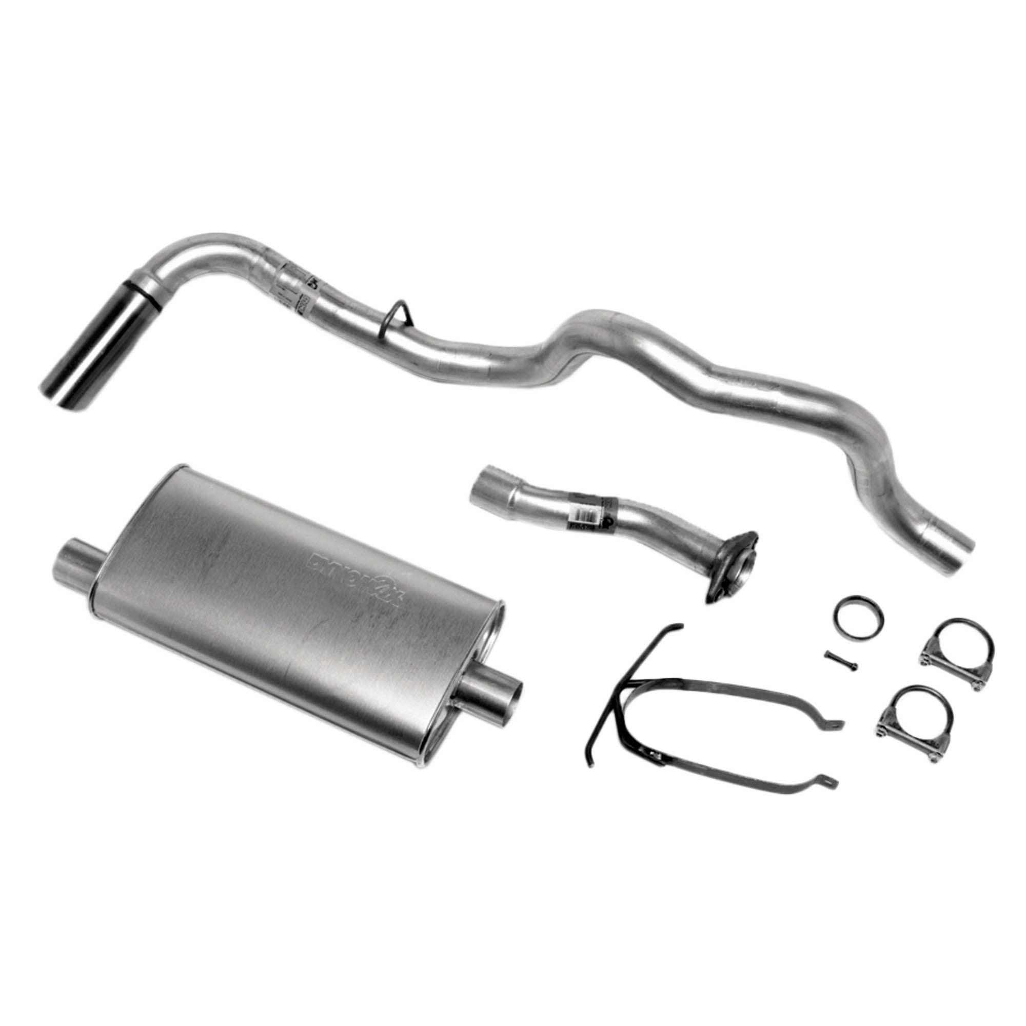 Dynomax Single - 2.5" Cat-Back System - Super TurboT Muffler