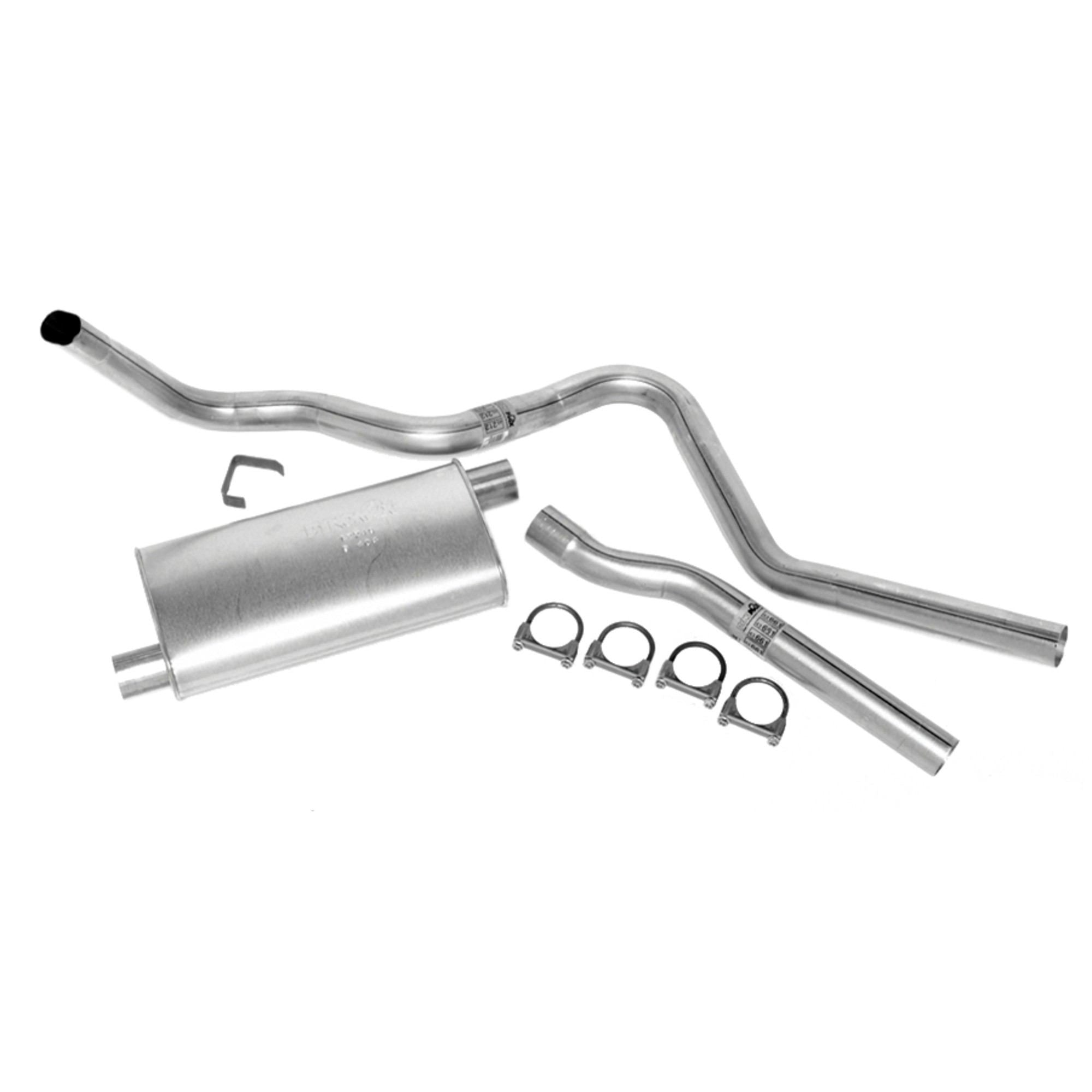 Dynomax Exhaust System Kit - Super Turbo 2.5" Cat Back System