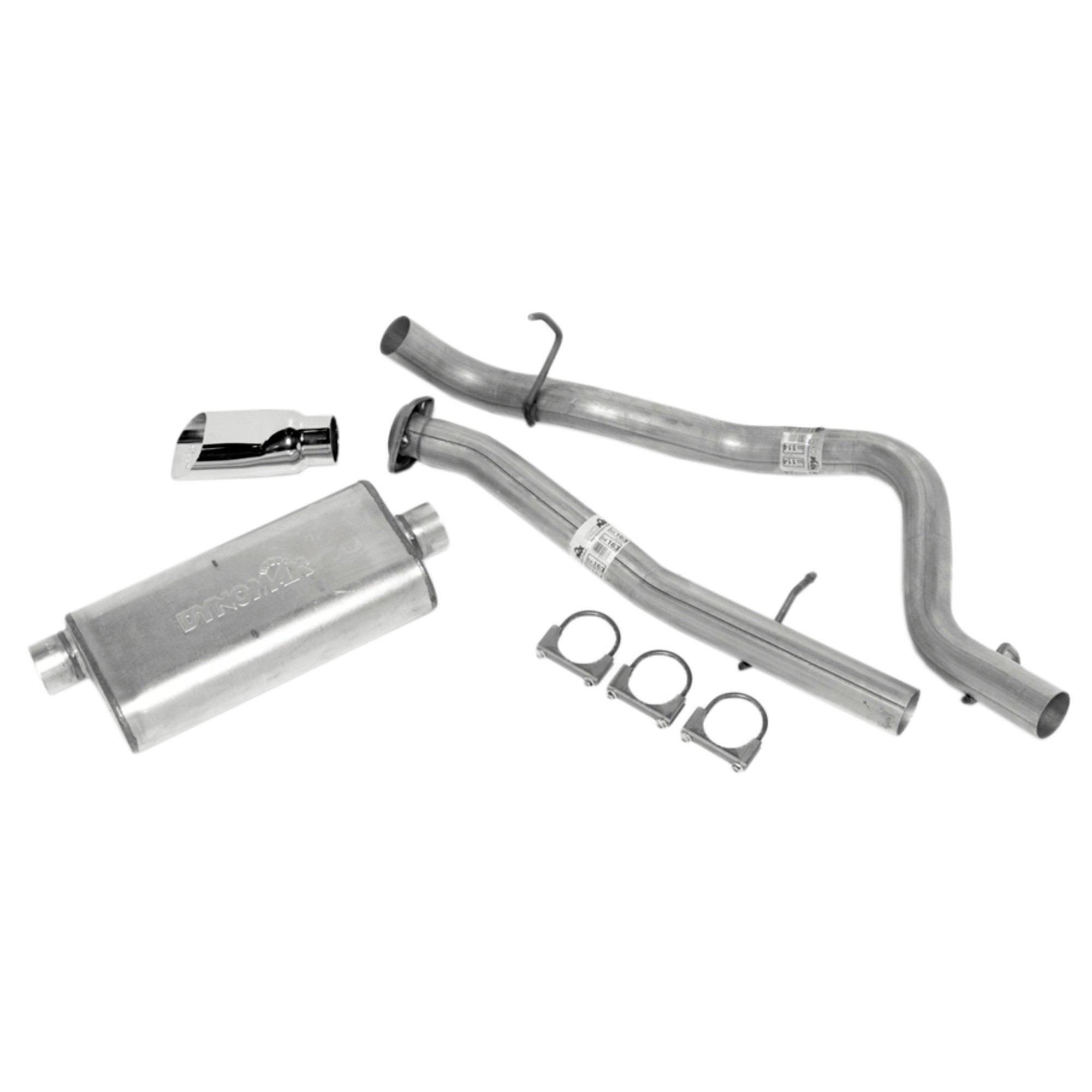 Dynomax Exhaust System Kit - Ultra Flo Cat Back System, Aluminized Steel