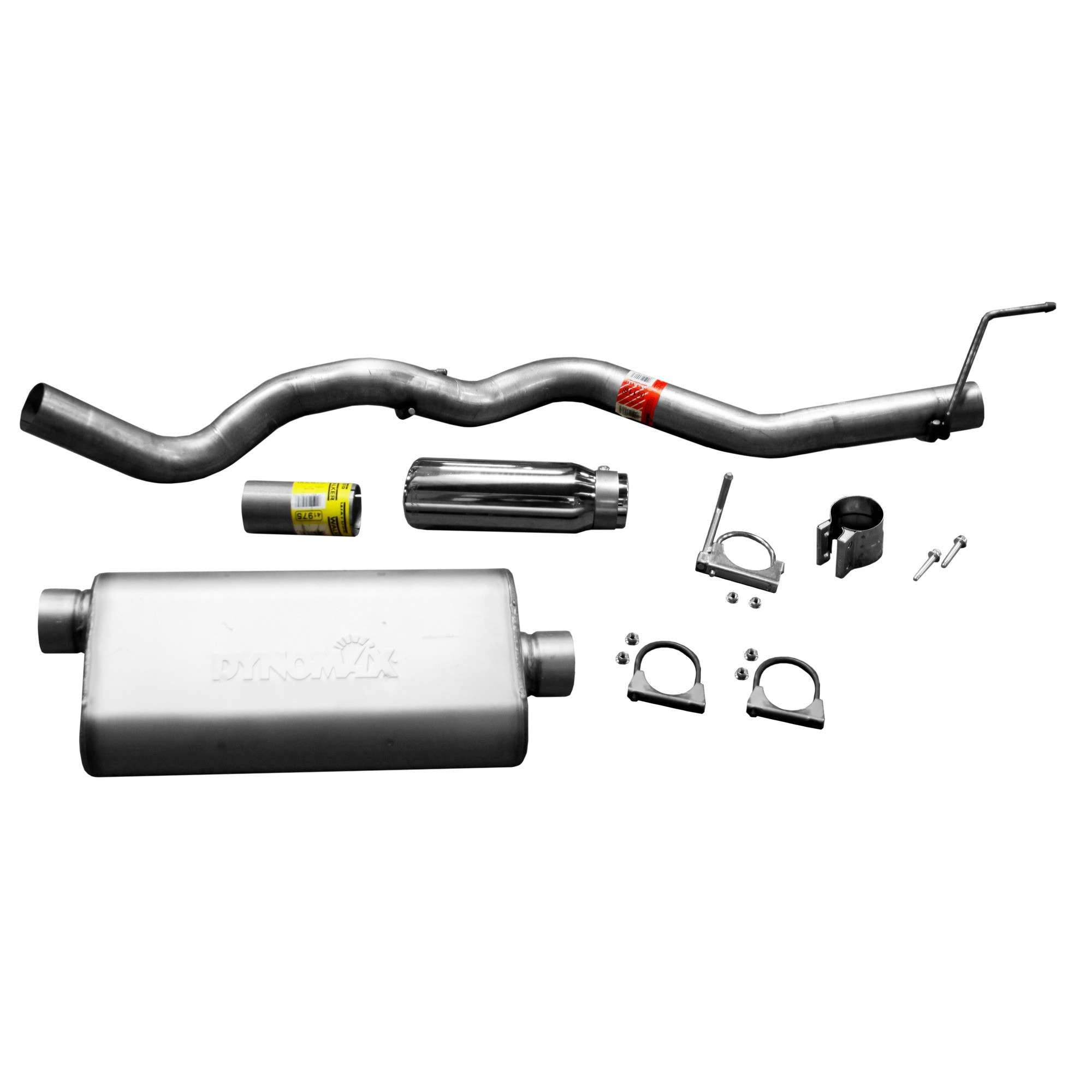Dynomax Exhaust System Kit - Ultra Flo Cat Back System, Aluminized Steel