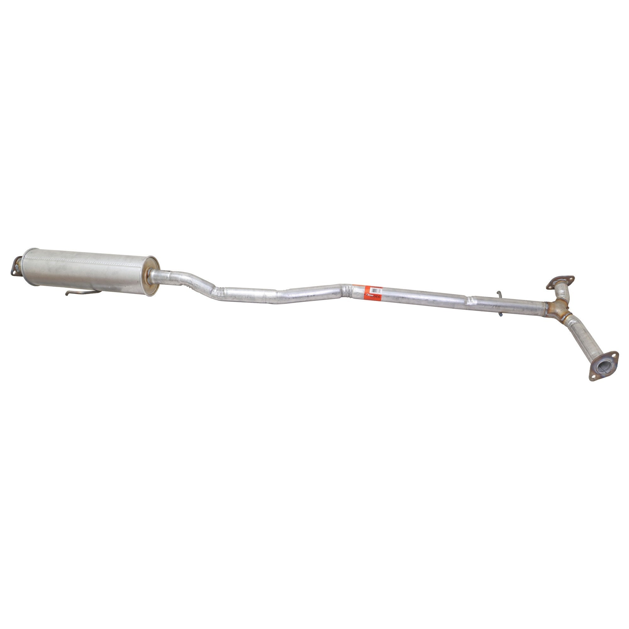 Walker Exhaust Exhaust Resonator and Pipe Assembly  top view frsport 48364