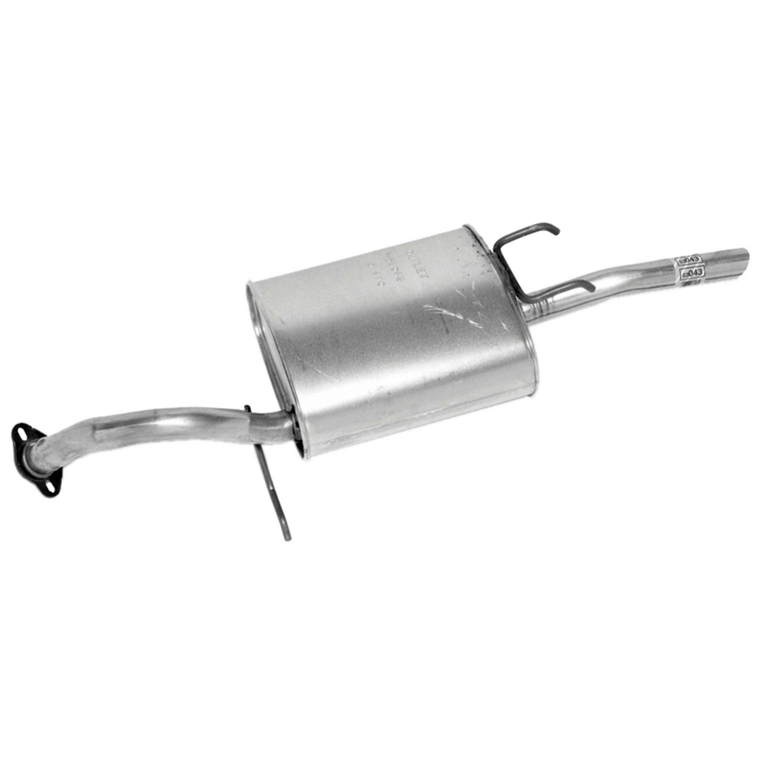 Walker Exhaust Exhaust Muffler Assembly 53043