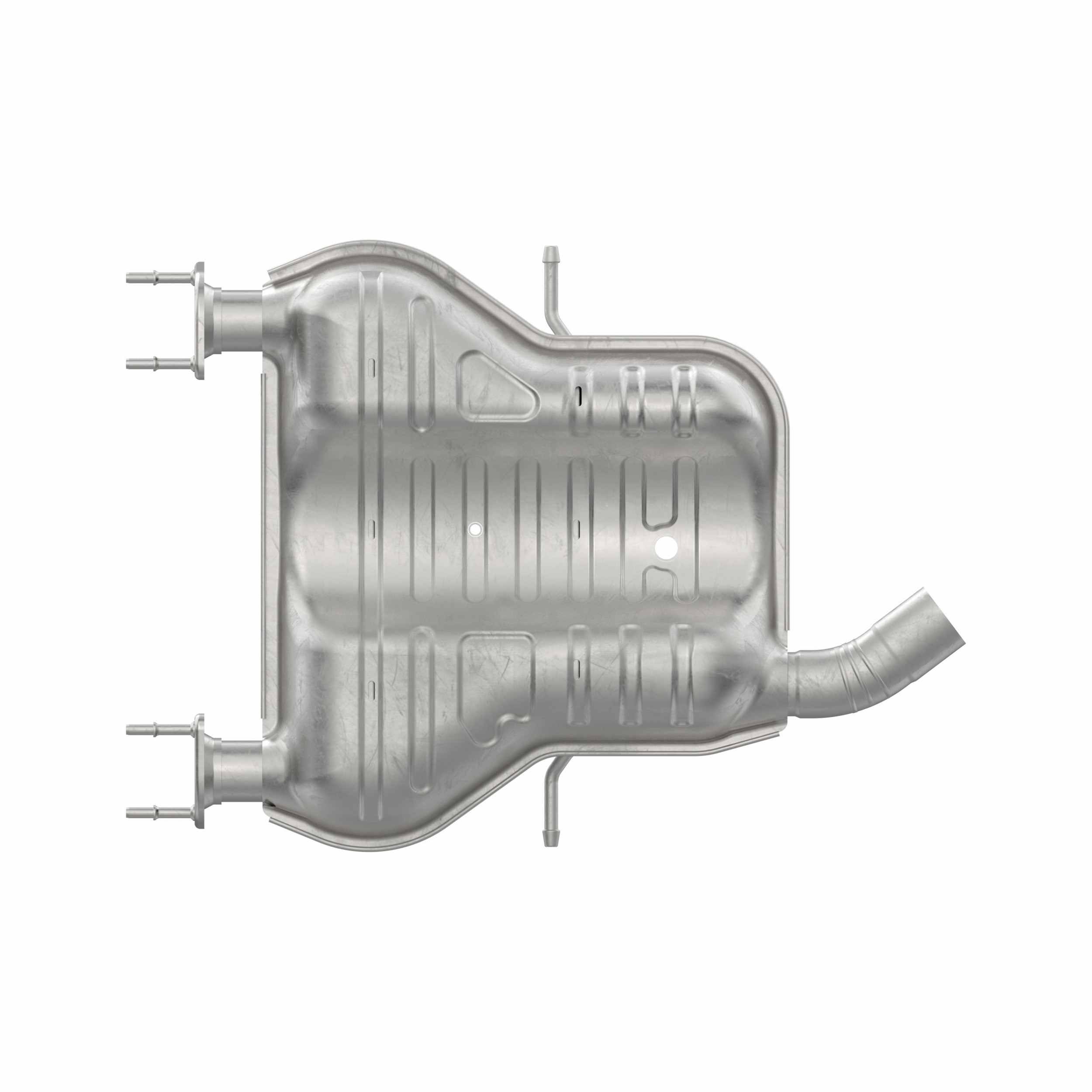 Walker Exhaust Exhaust Muffler Assembly 53977