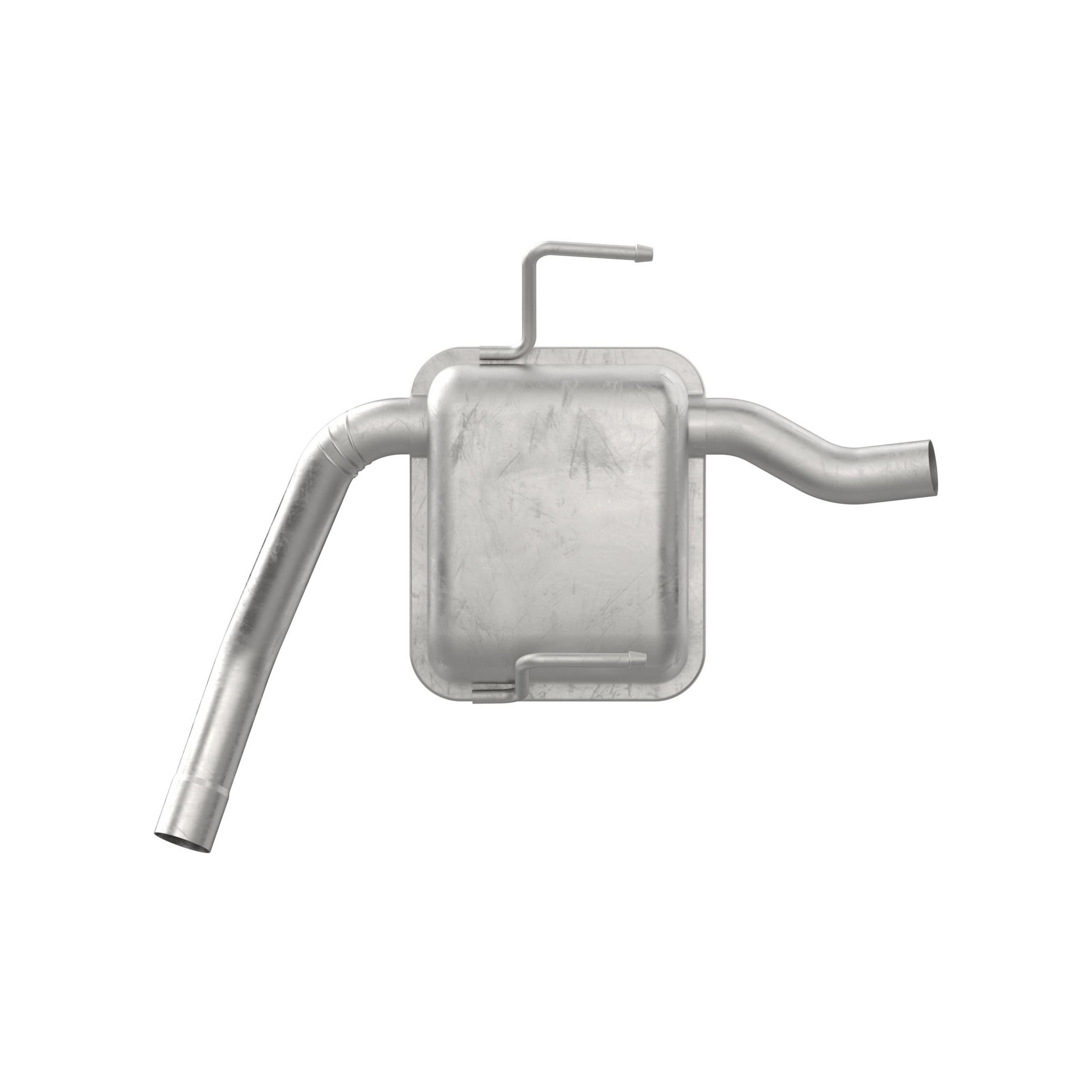 Walker Exhaust Exhaust Resonator and Pipe Assembly  top view frsport 53990