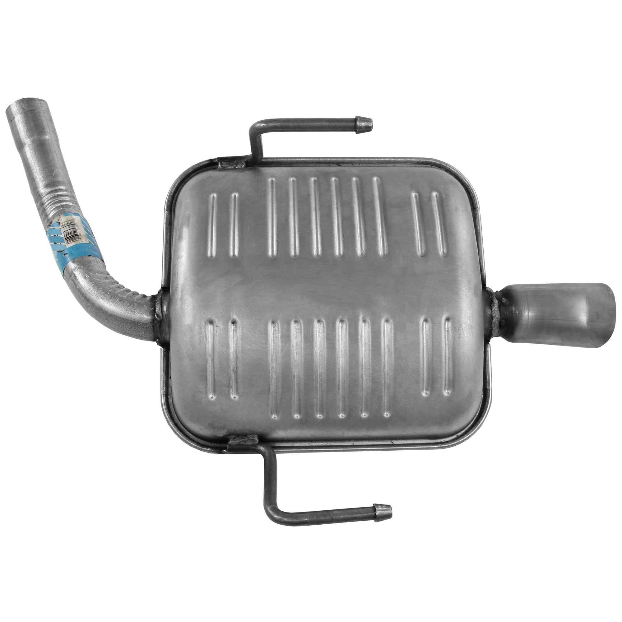 Walker Exhaust Exhaust Resonator and Pipe Assembly  top view frsport 53991