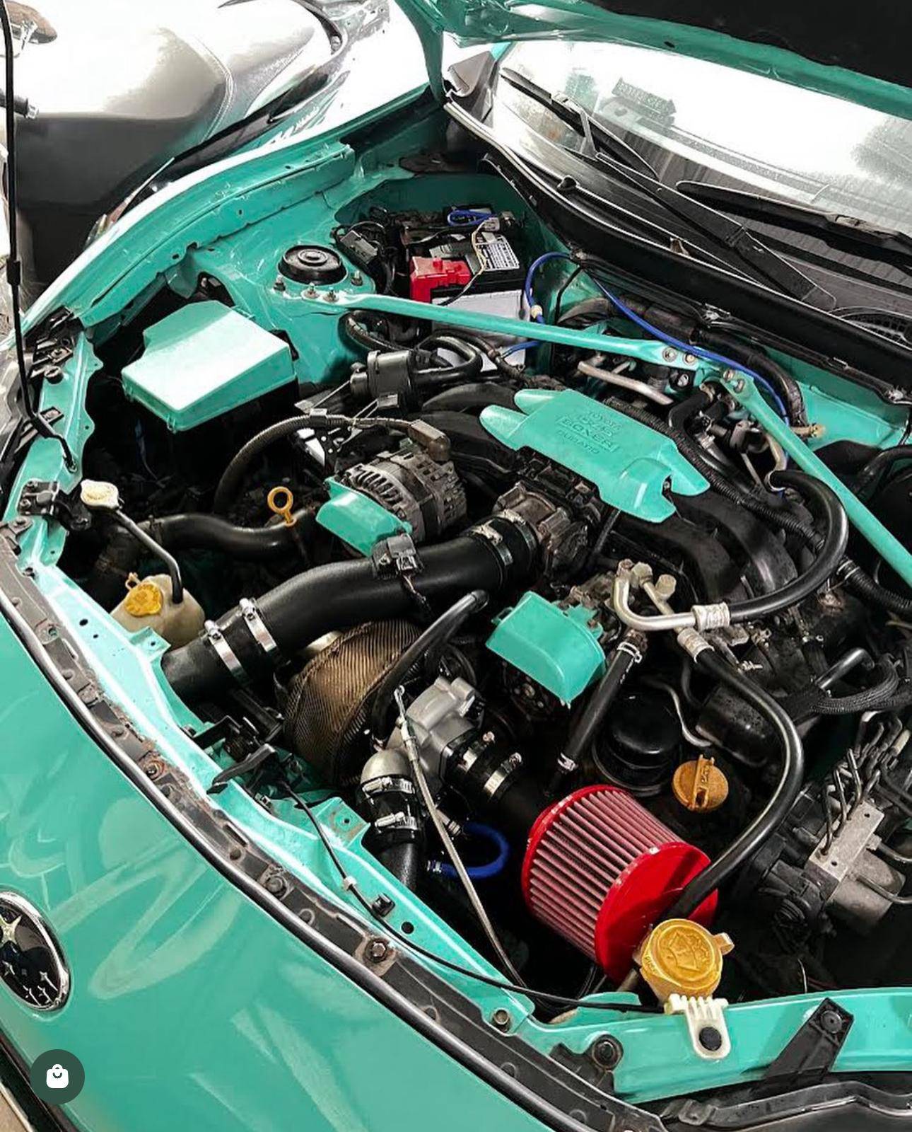 Tomioka Racing TR Subaru BRZ / Scion FRS / Toyota 86 FT86 Dual Ceramic Ball Bearing (DCBB) Turbo Kit Up to 500 WHP (TR-TS1053)