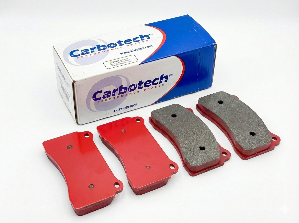Carbotech Brake Pads for Porsche 911 1965-2021 Low Dust High Performance Track Autocross Street