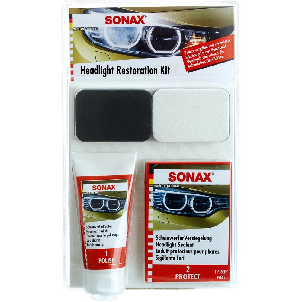 Sonax Headlight Restoration Kit