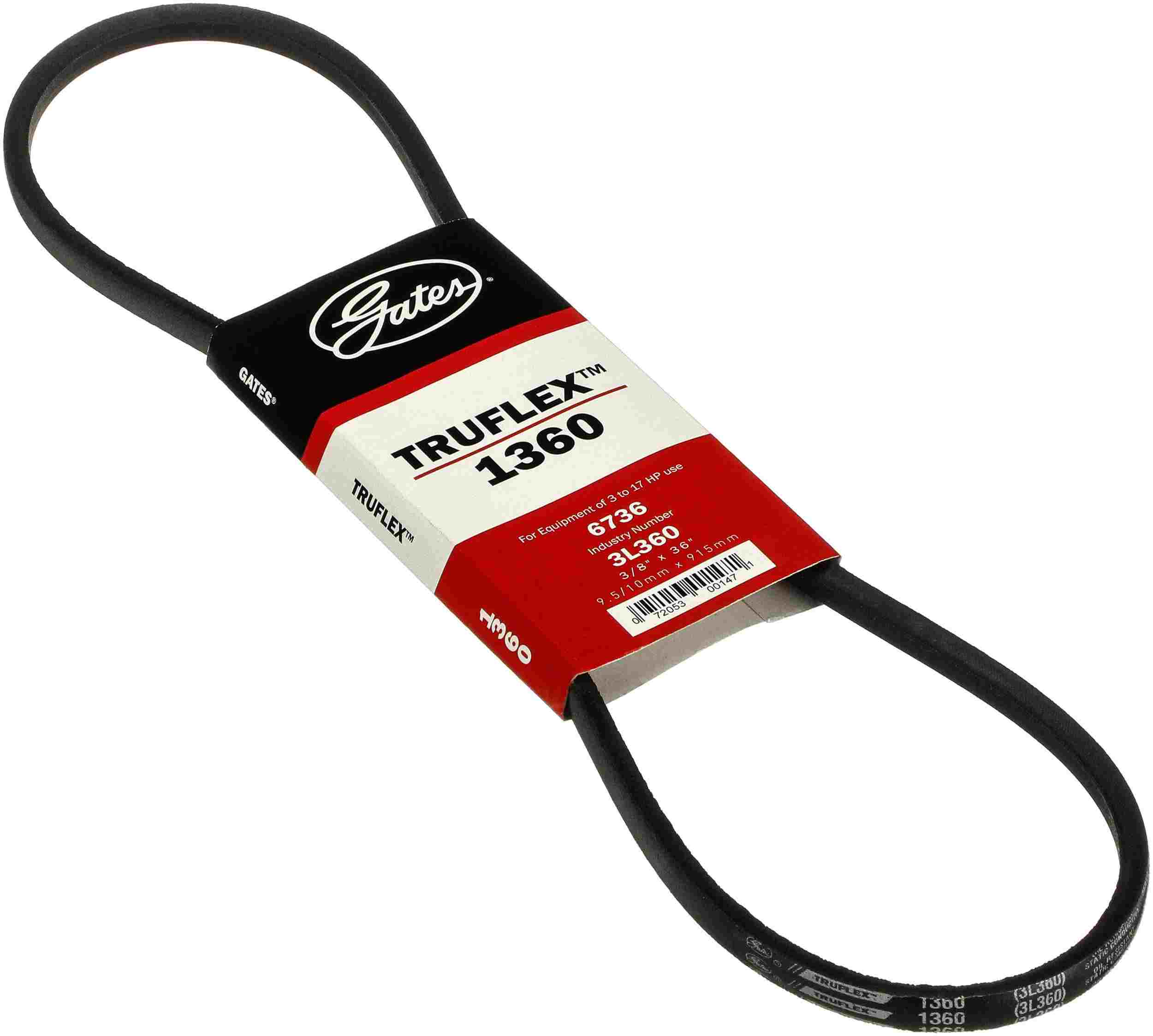 Gates Accessory Drive Belt 1360