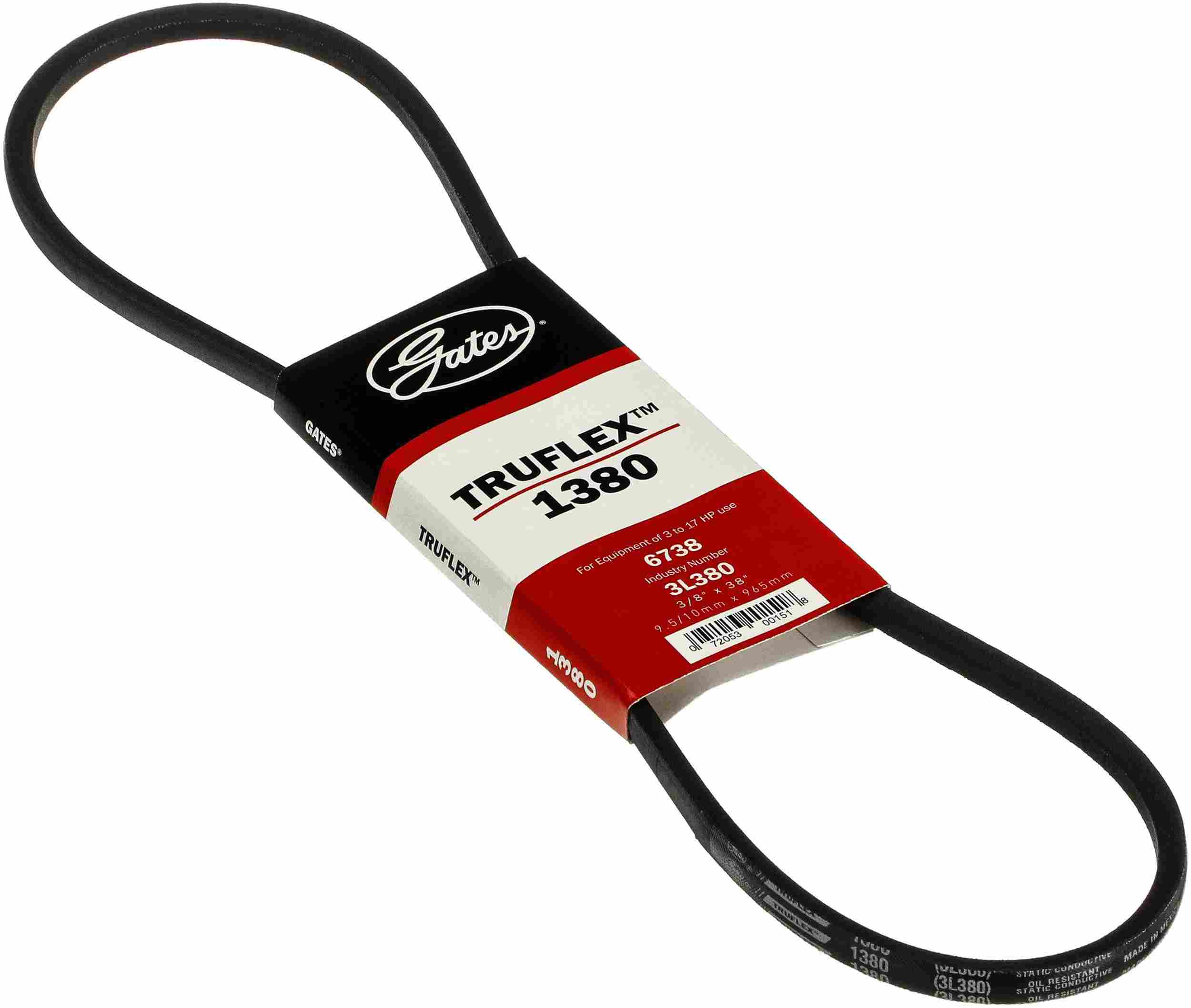 Gates Accessory Drive Belt 1380