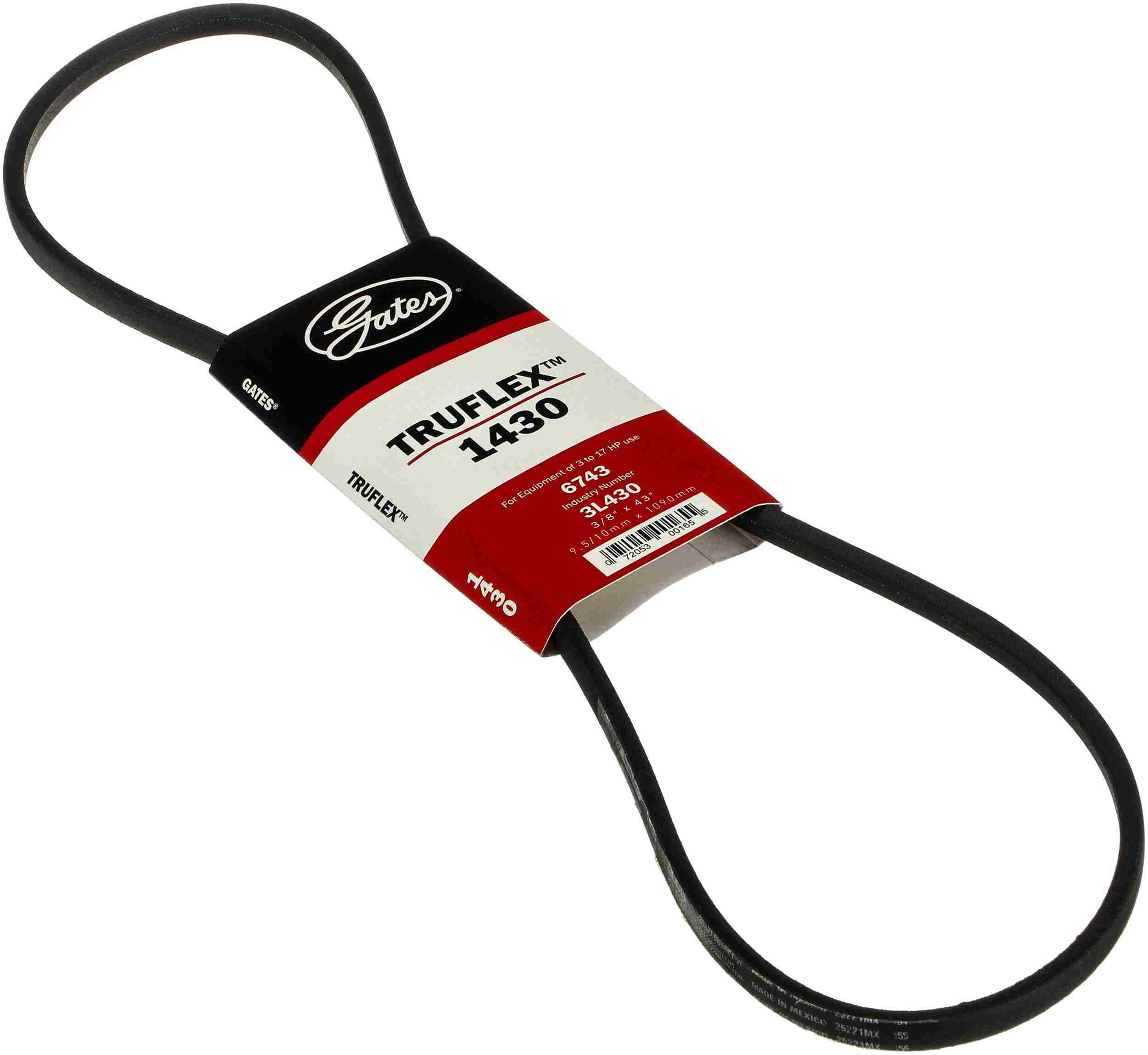 Gates Accessory Drive Belt 1430