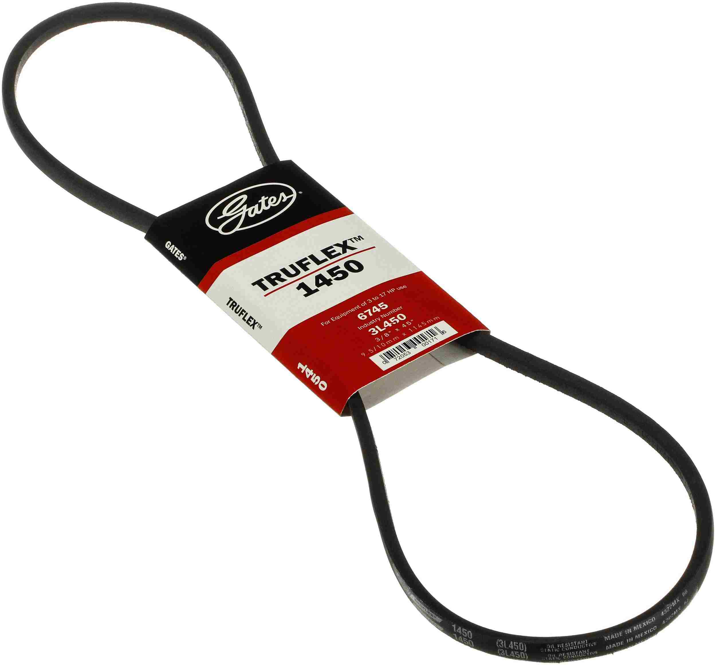 Gates Accessory Drive Belt 1450