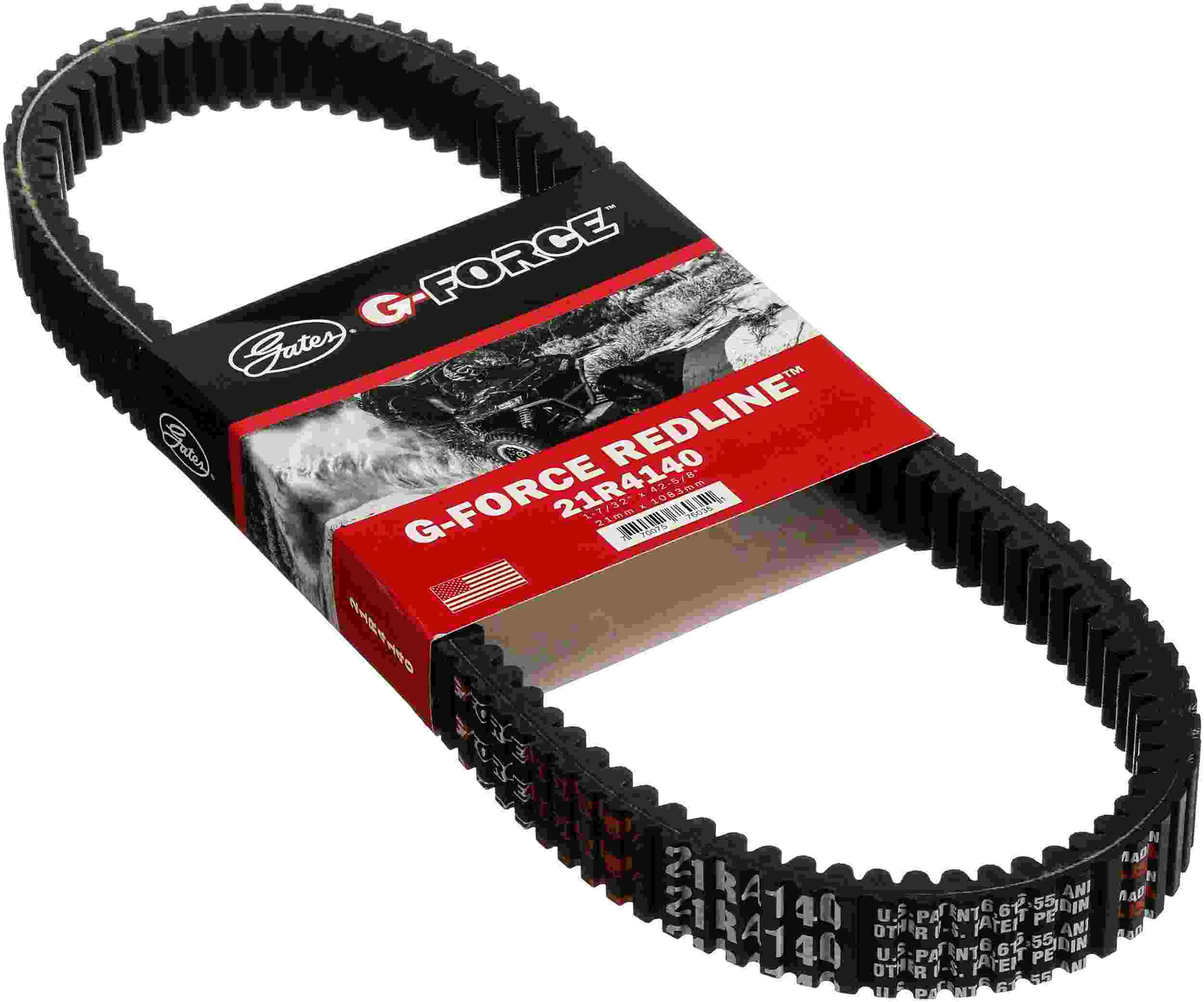 Gates 2011-12 Polaris Ranger RZR XP 875cc G-Force RedLine CVT Belts 21R4140