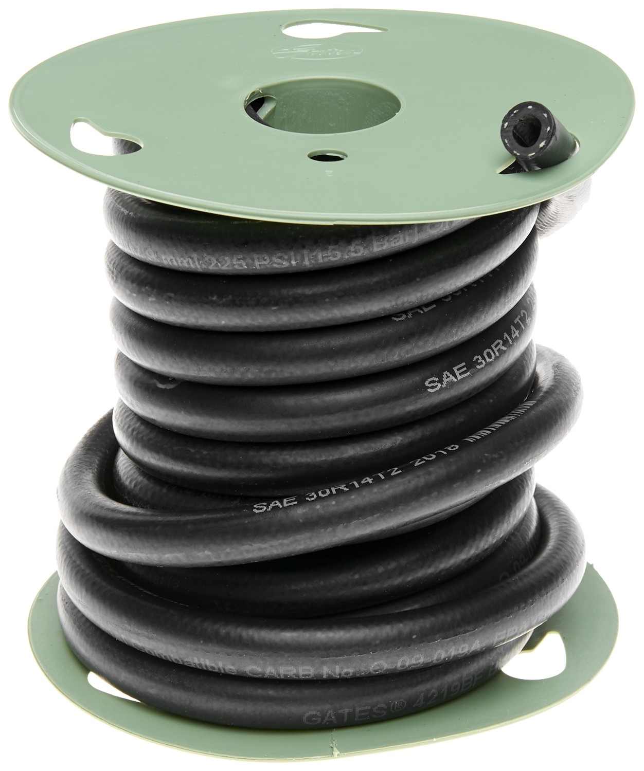 Gates 1/4in x 250 feet (Bulk Reel) 225 PSI Barricade Fuel Injection Hose w/ GreenShield Technology 27344