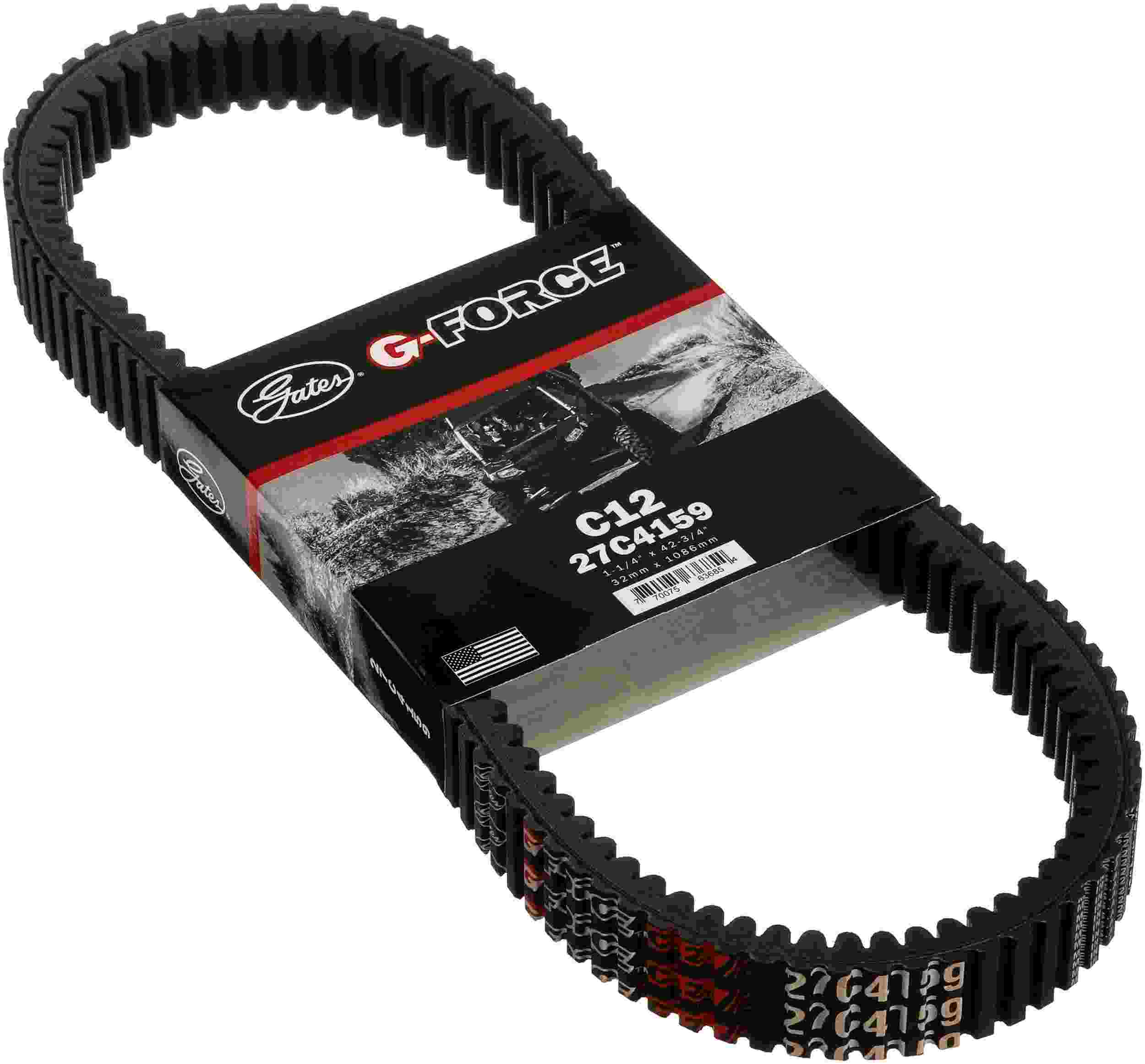 Gates G Force 42.887in L x 1.181in W CVT Belt