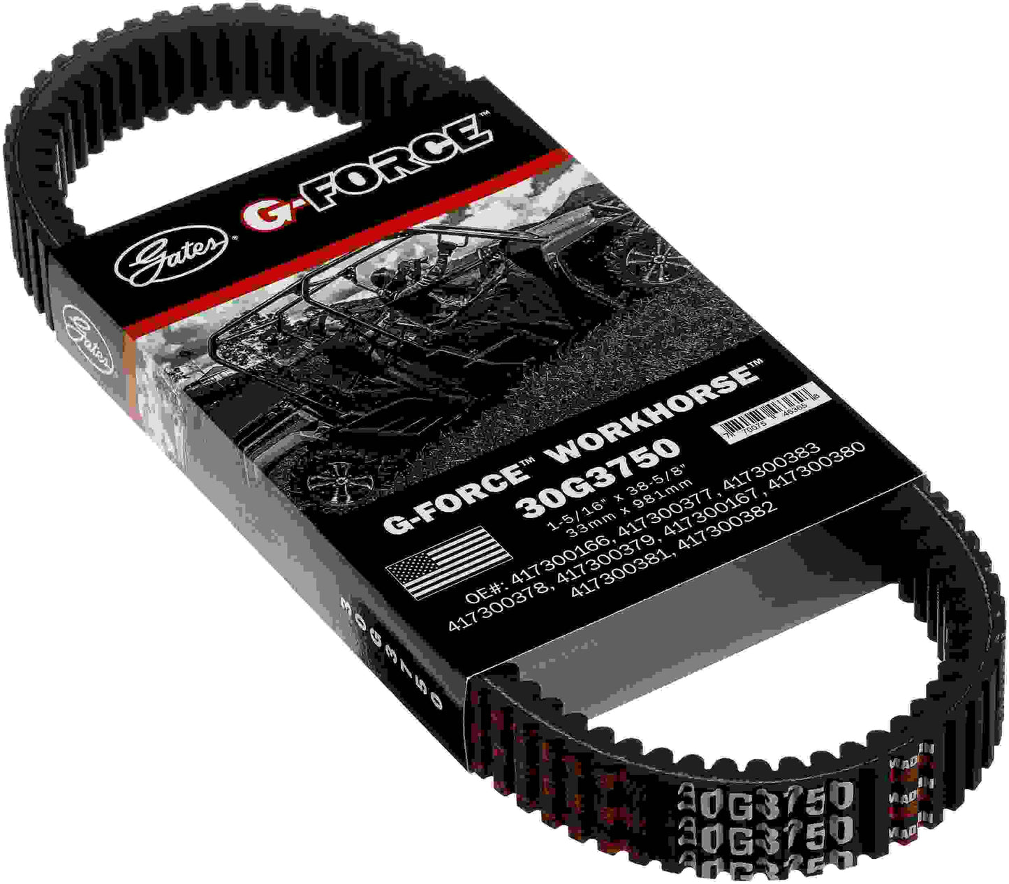 Gates G-Force CVT Belt 0796F