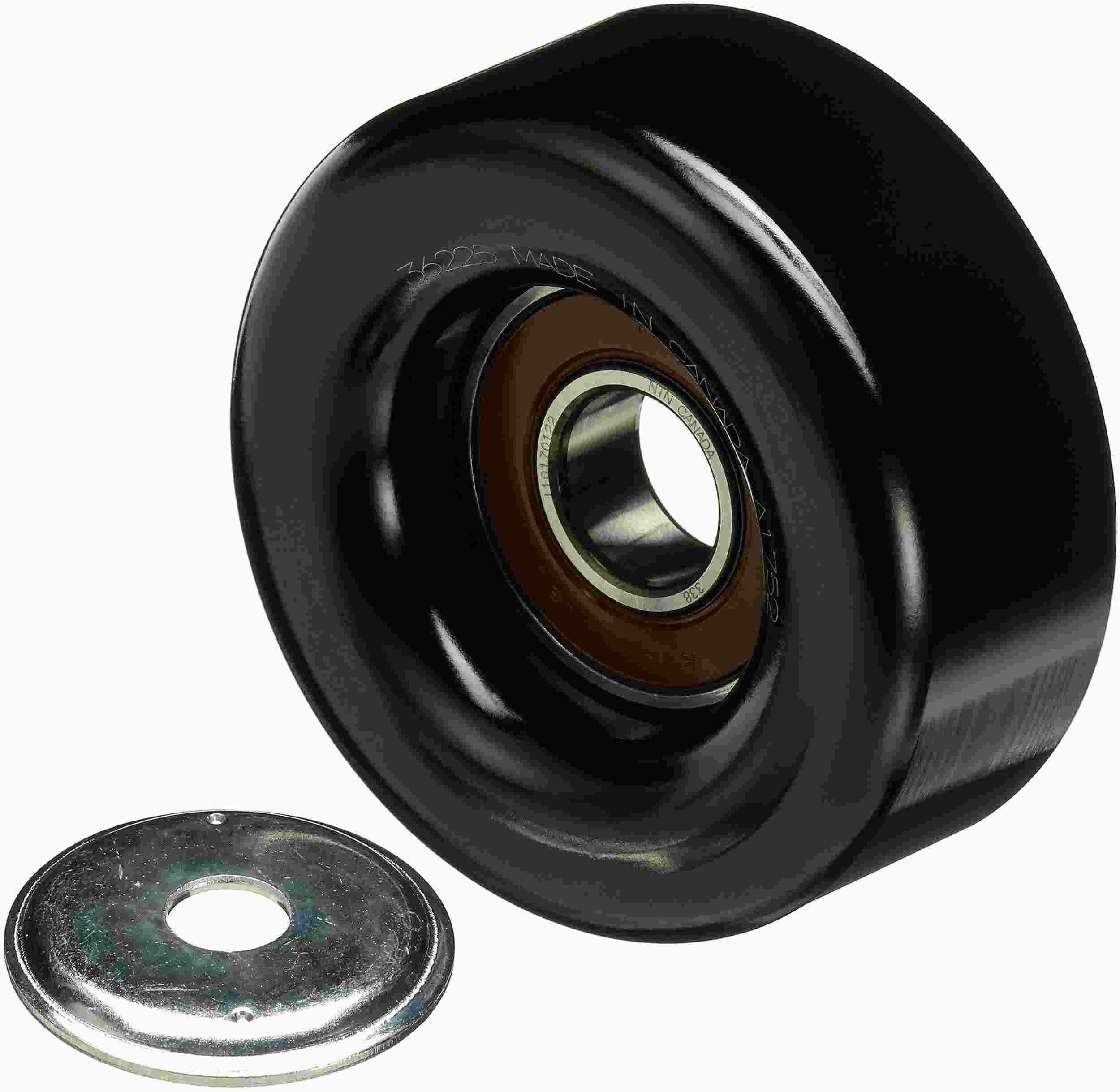 Gates 97-04 Chevy Corvette V8 5.7L DriveAlign Accessory Drive Idler Pulley w/ Outside Dust Shield 36225