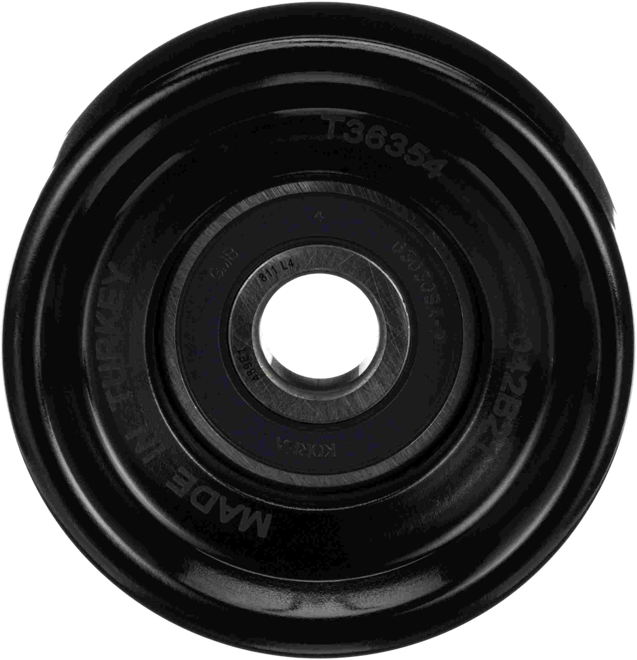 Gates 18-12 Ford Super Duty Pickup V8 6.7L Diesel Idler Pulley Smooth Belt Drive Pulley & Tensioner 36354