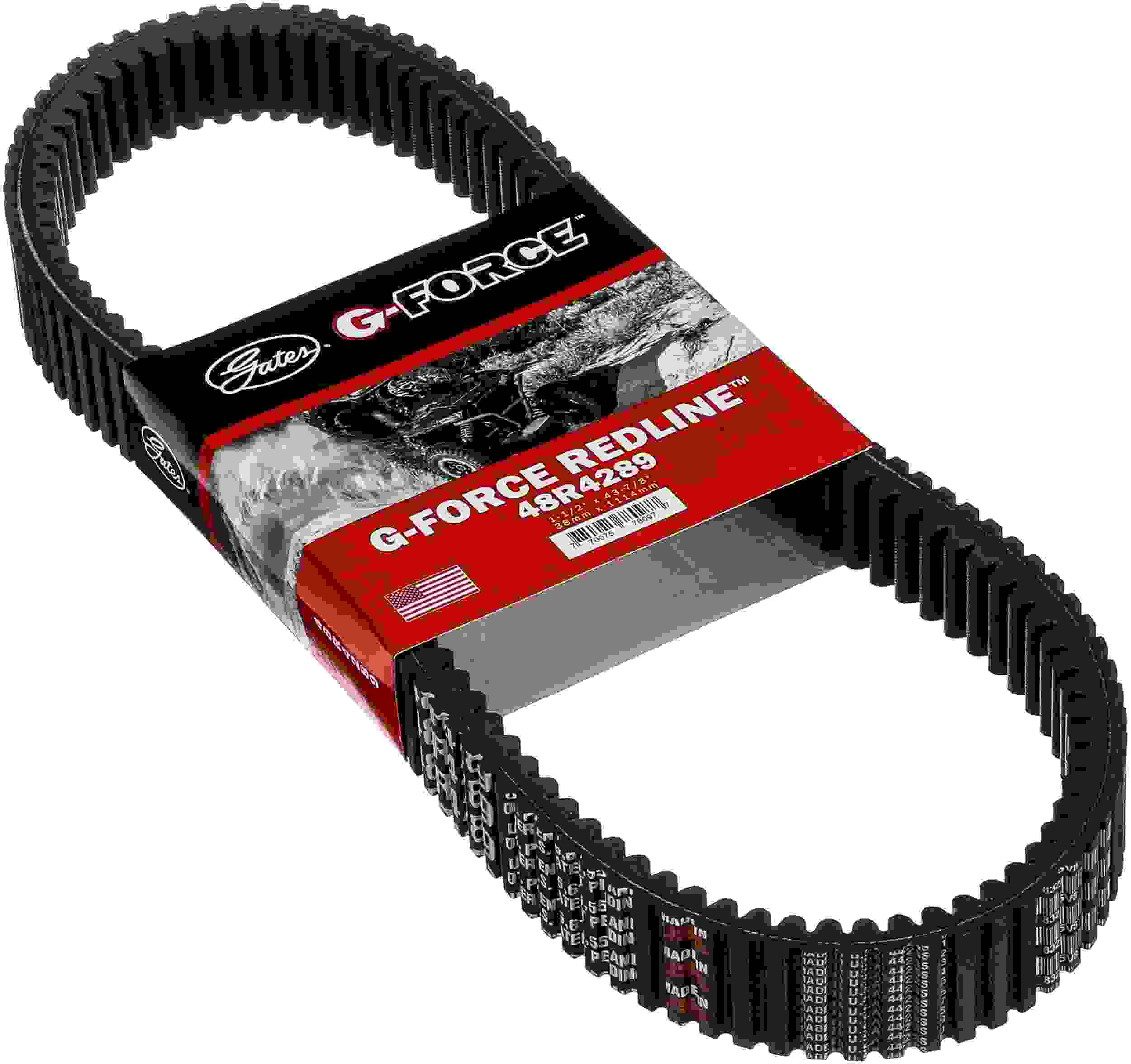 Gates G Force 44.066 in OC / 42.893in Length x 1.407in Width / .657 Thick CVT Belt 48R4289