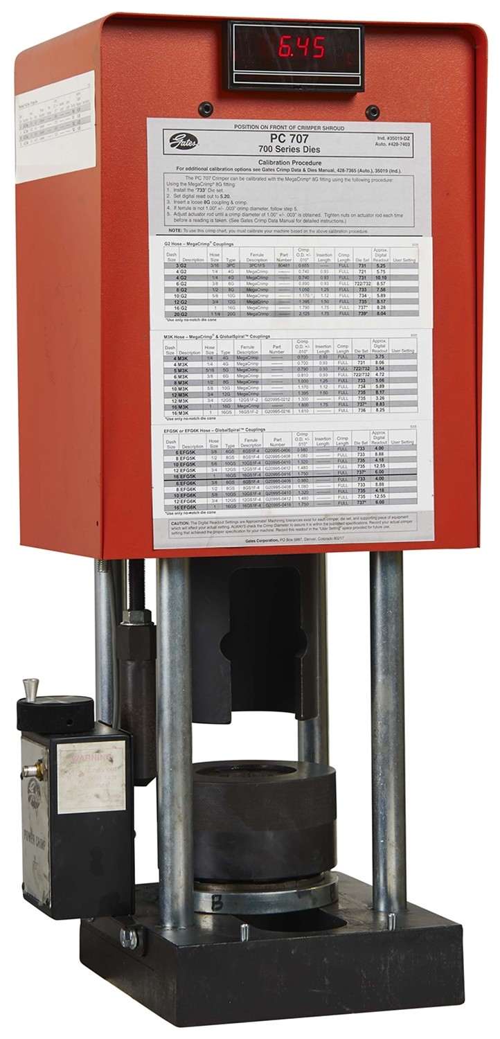 Gates Hydraulic Hose Crimper Body 77700