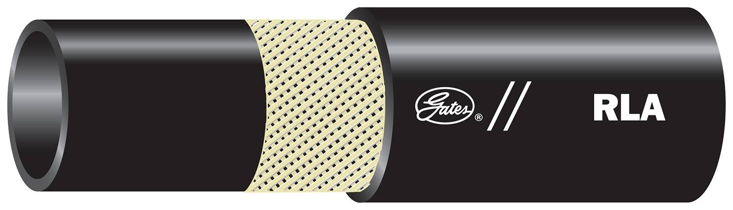 Gates RLA 1-Fiber Braid Return Line & Low Pressure Hose - 1/2in x 25ft (200 psi) 85084