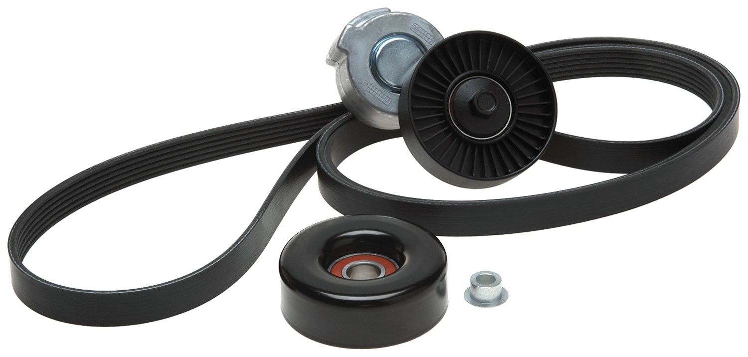 Gates 93-00 Dodge Grand Caravan V6 3.3L Serpentine Belt Kit 90K-38113