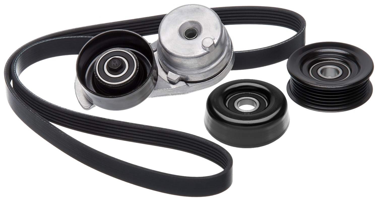 Gates 00-02 Ford Mustang V8 4.6L Serpentine Belt Kit 90K-38189C