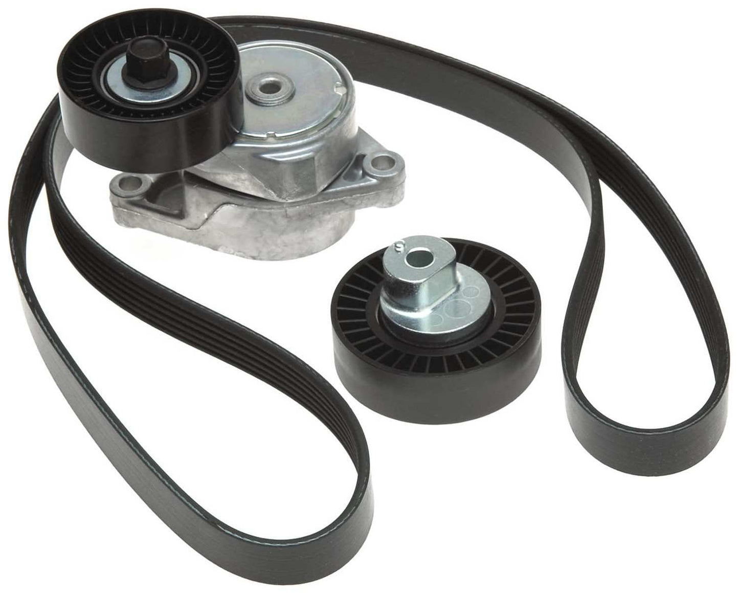 Gates 01-05 BMW 325I 6 Cyl 2.5L Serpentine Belt Kit - Alt WP & P/S 90K-38201