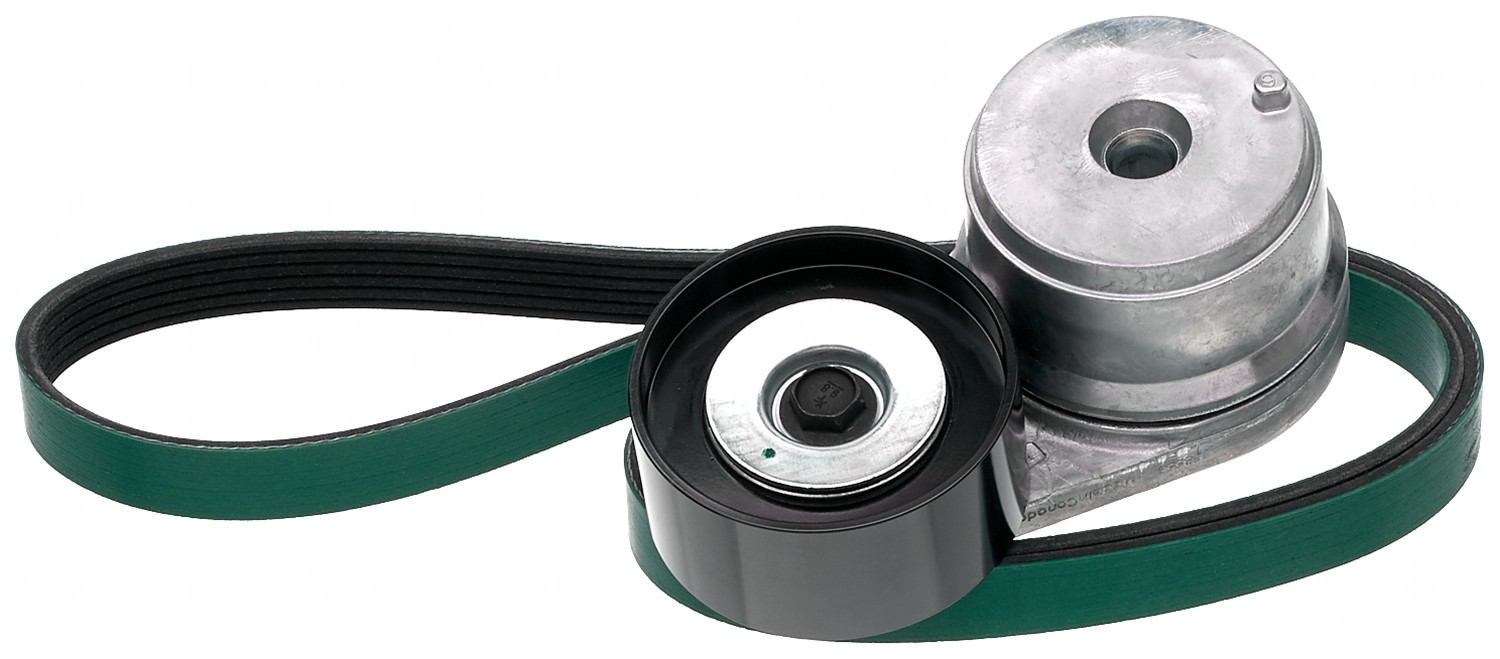 Gates 06-07 Ford F-650 Super Duty Ford V8 6.0L Diesel Serpentine Belt Kit 90K-38556HDA