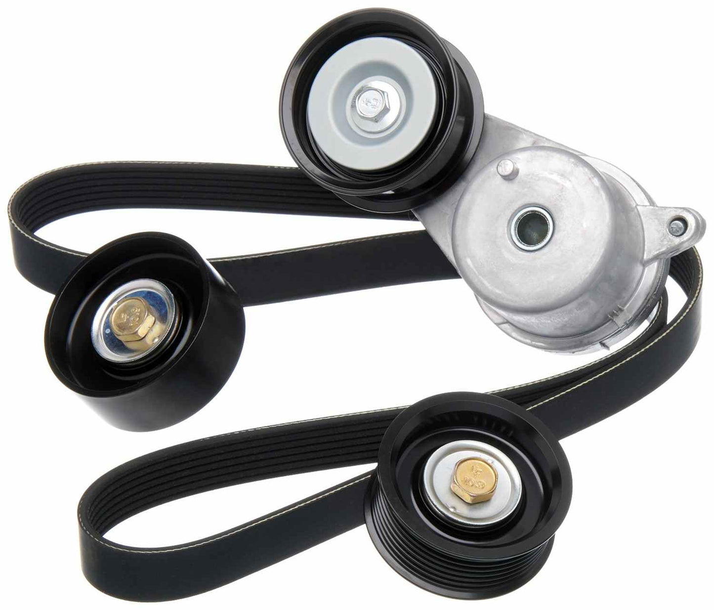 Gates 07-08 Infiniti G35 V6 3.5L Serpentine Belt Kit 90K-39129A